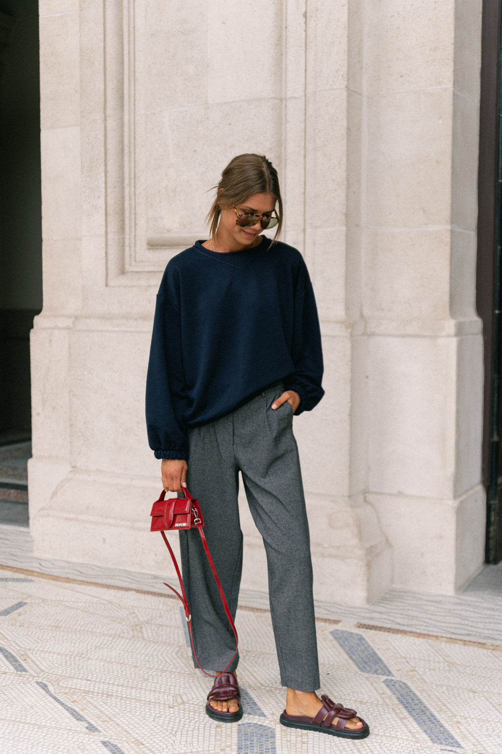 Lou sweater navy