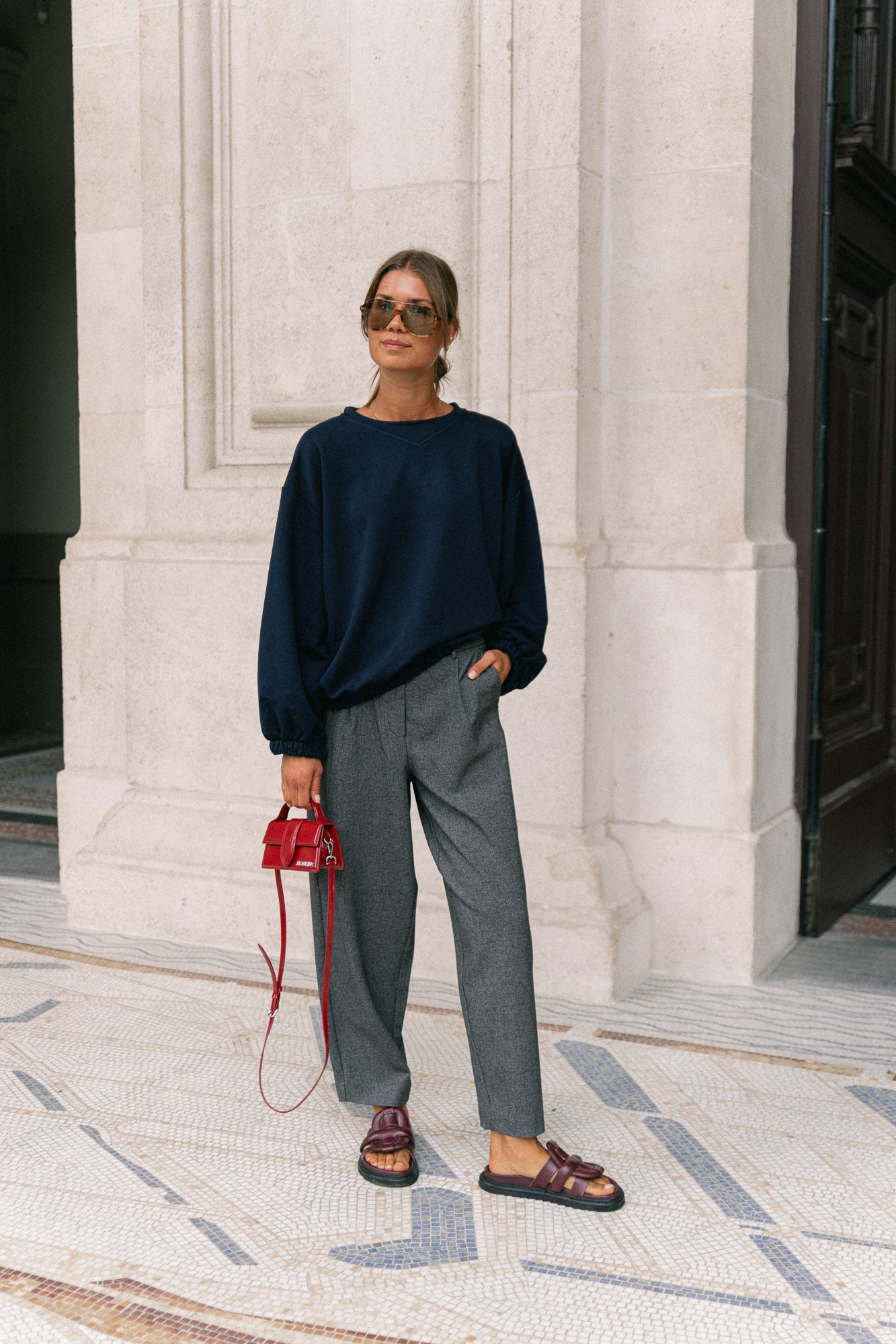 Lou sweater navy