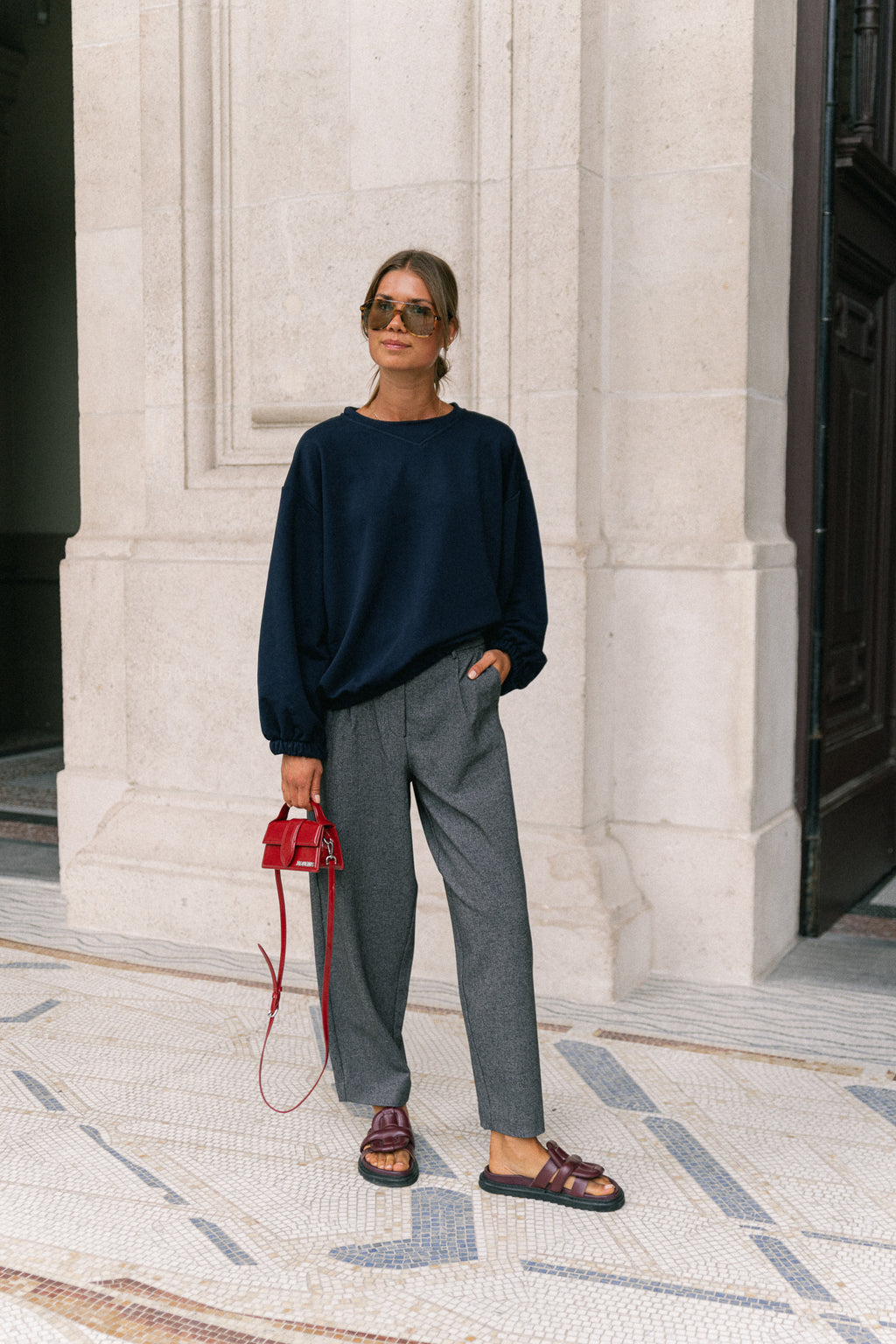 Lou sweater navy