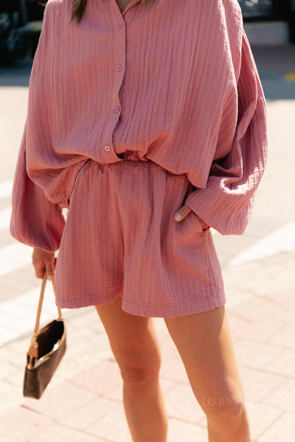 Abigail set pink pepper