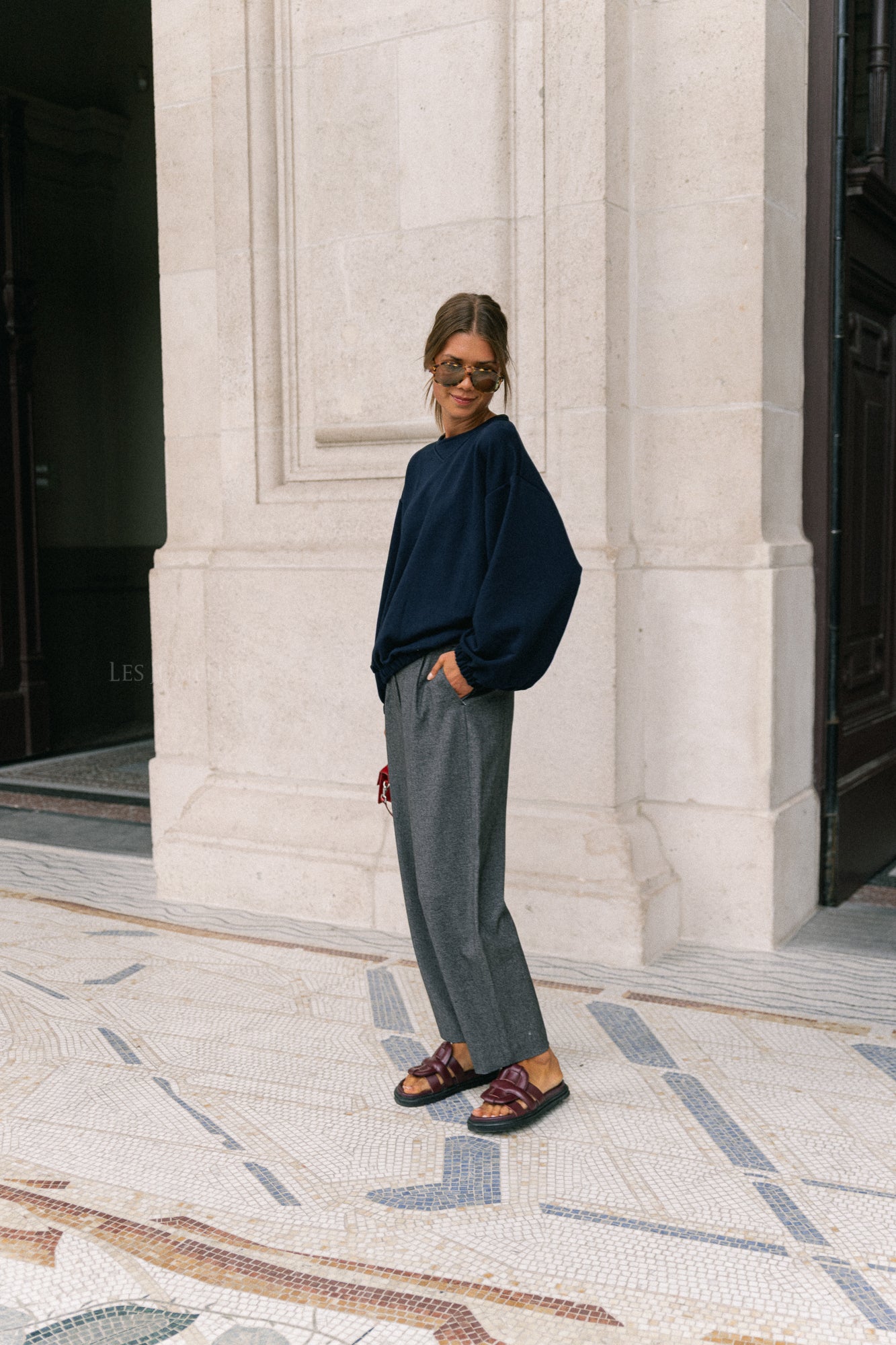 Lou sweater navy