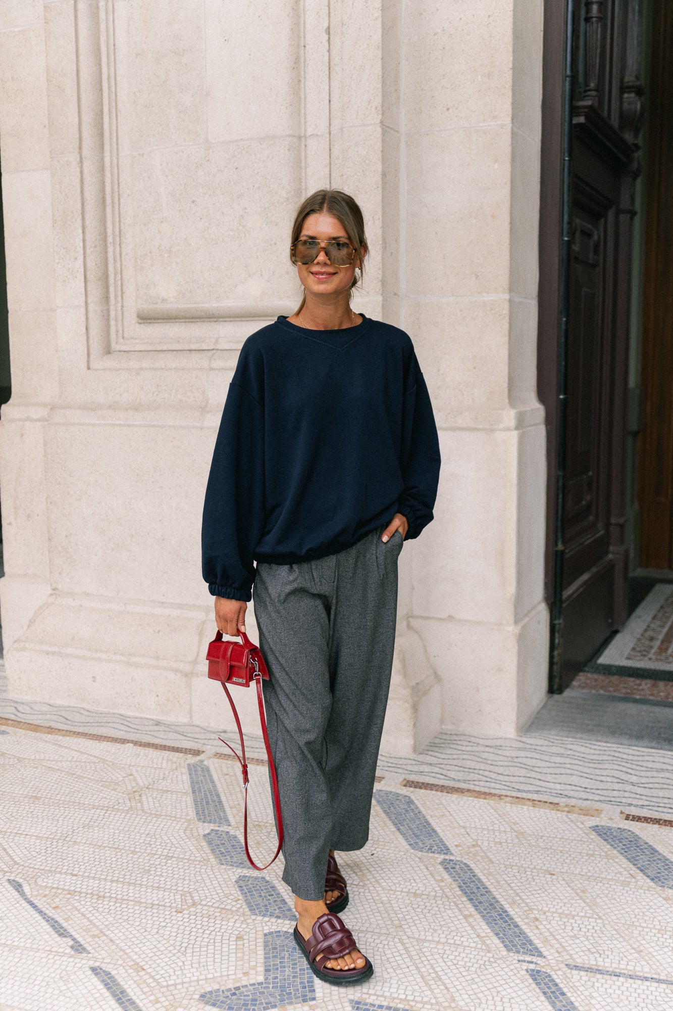 Lou sweater navy