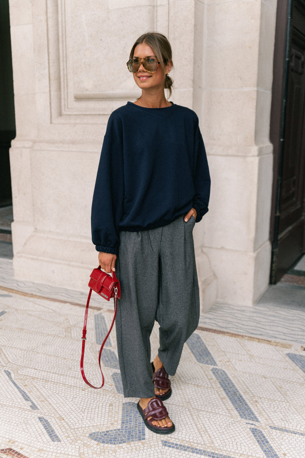 Lou sweater navy