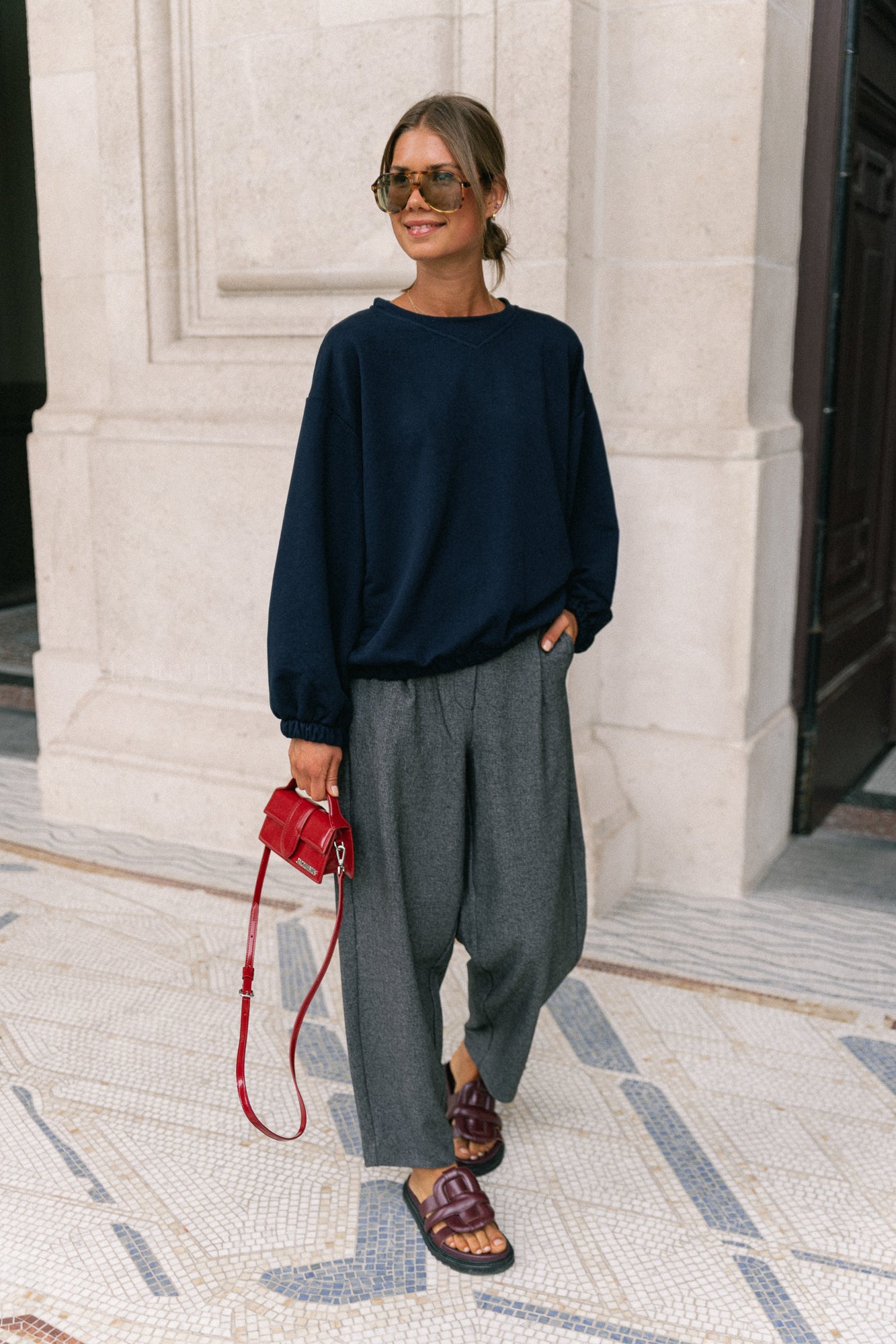 Lou sweater navy