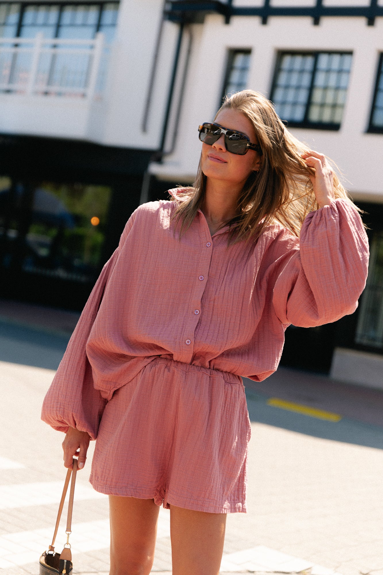 Abigail set pink pepper