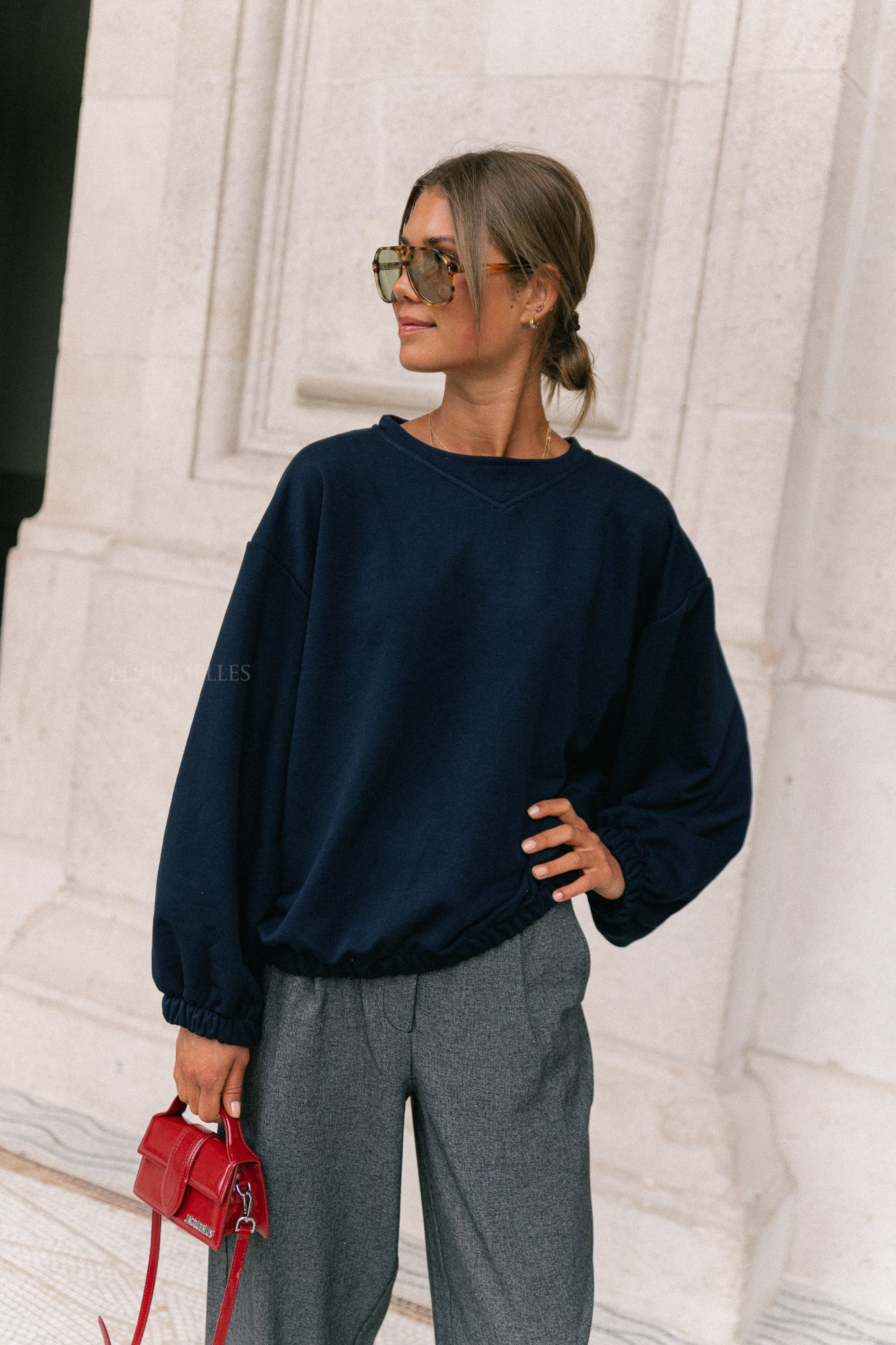 Lou sweater navy