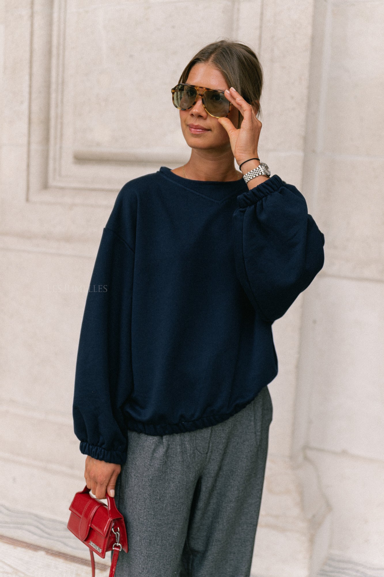 Lou sweater navy