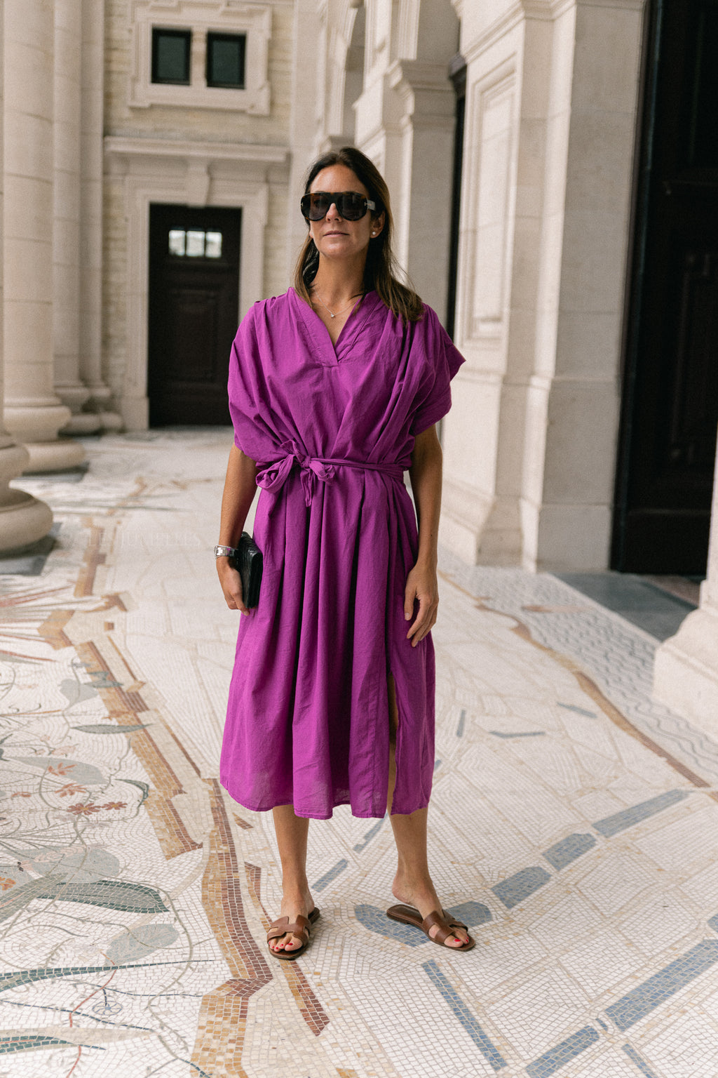 Portia dress magenta