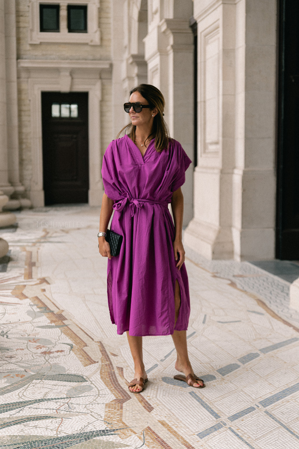 Portia dress magenta