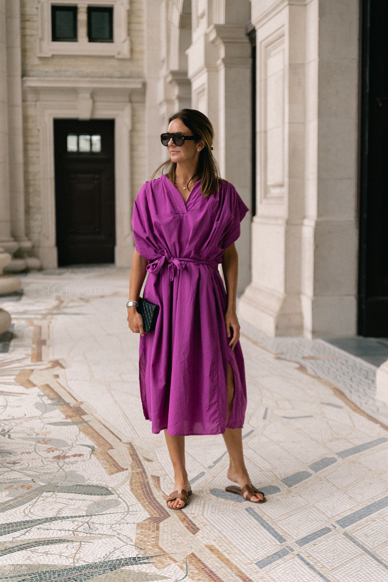 Portia dress magenta