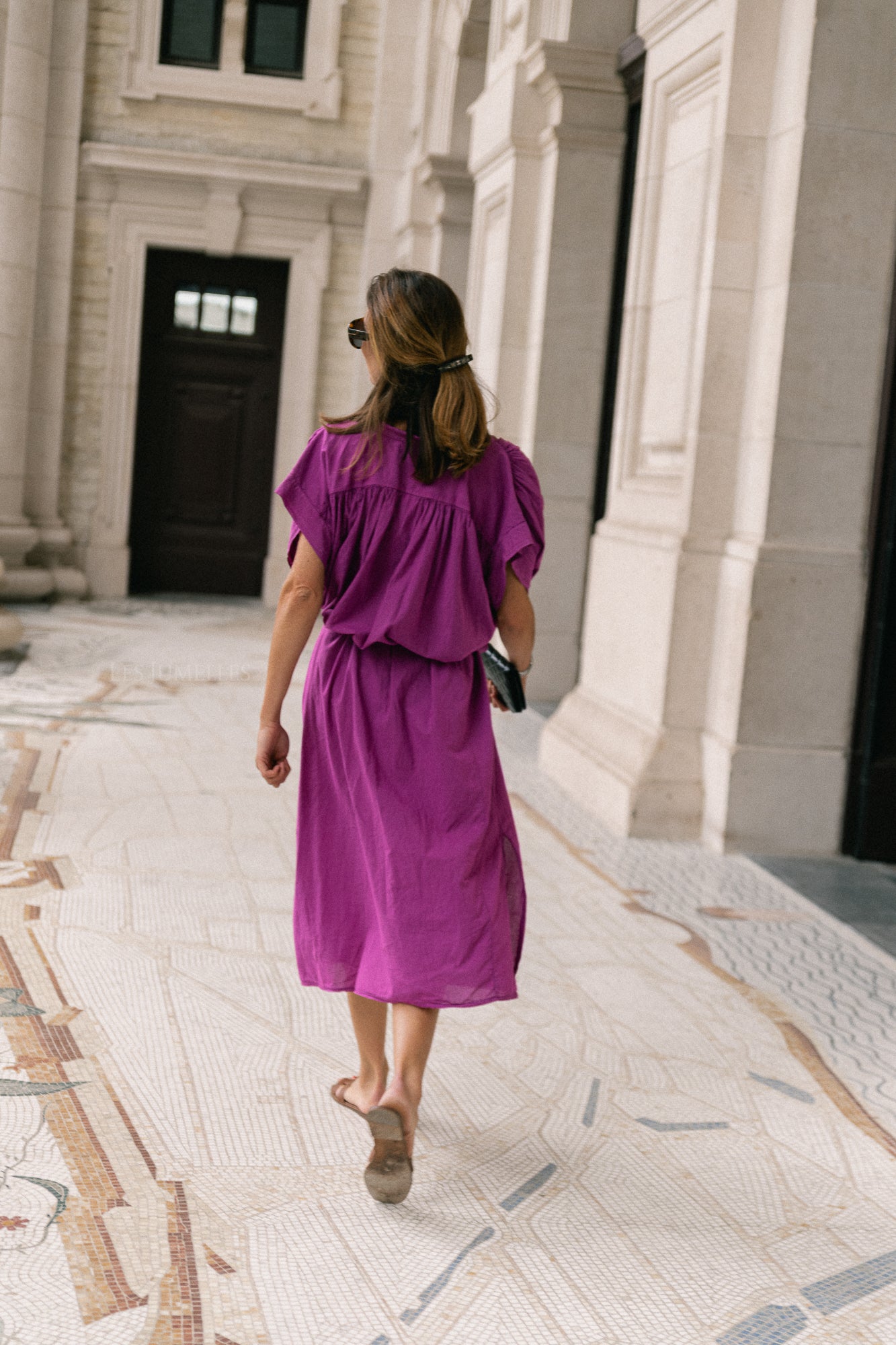 Portia dress magenta