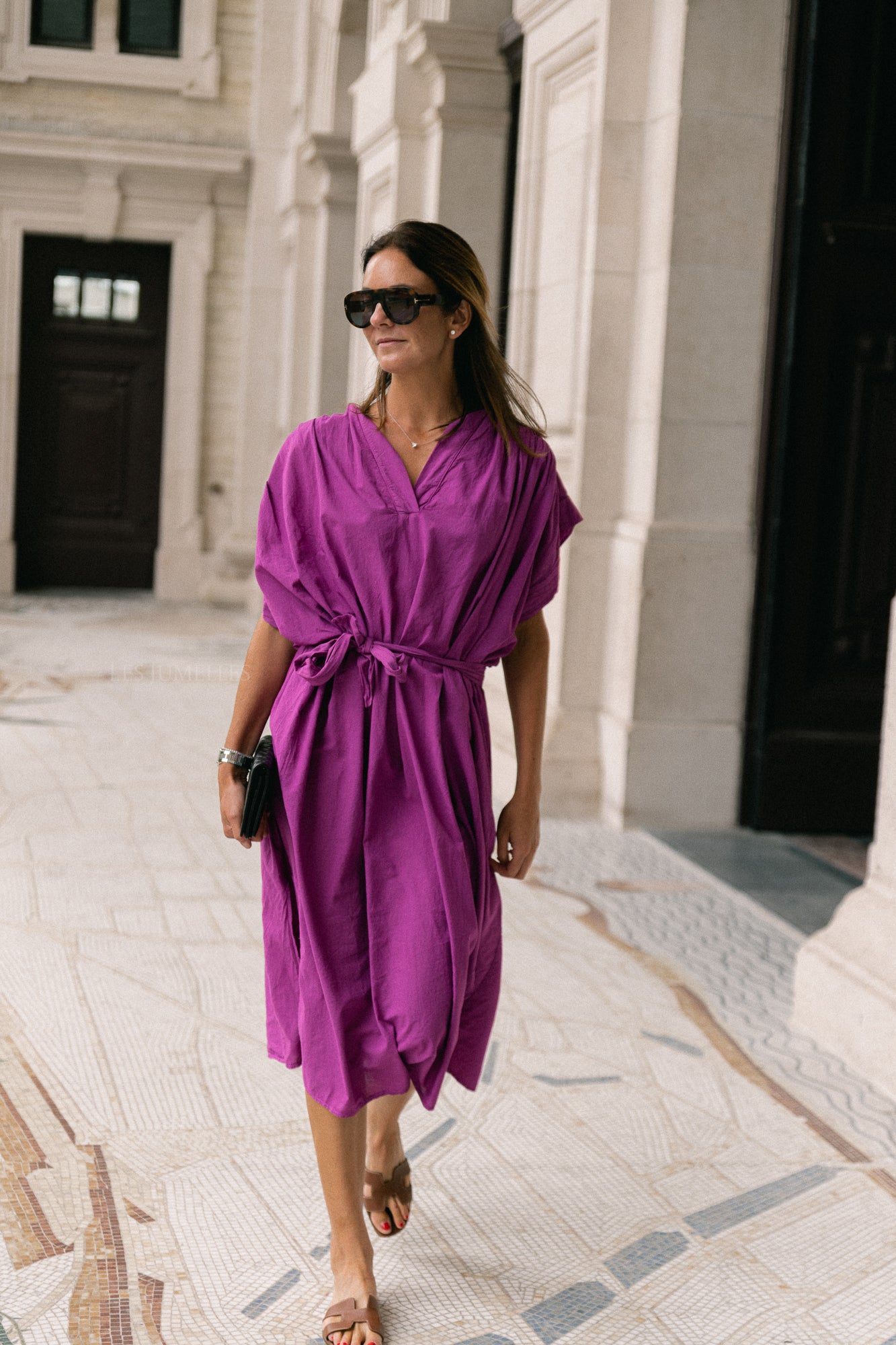 Portia dress magenta