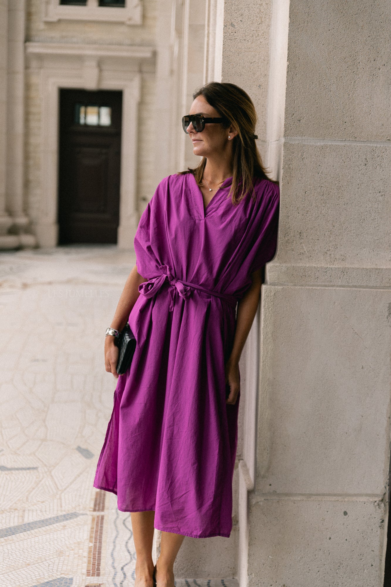 Portia dress magenta