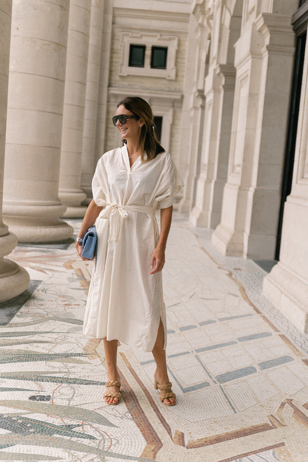 Portia dress ecru