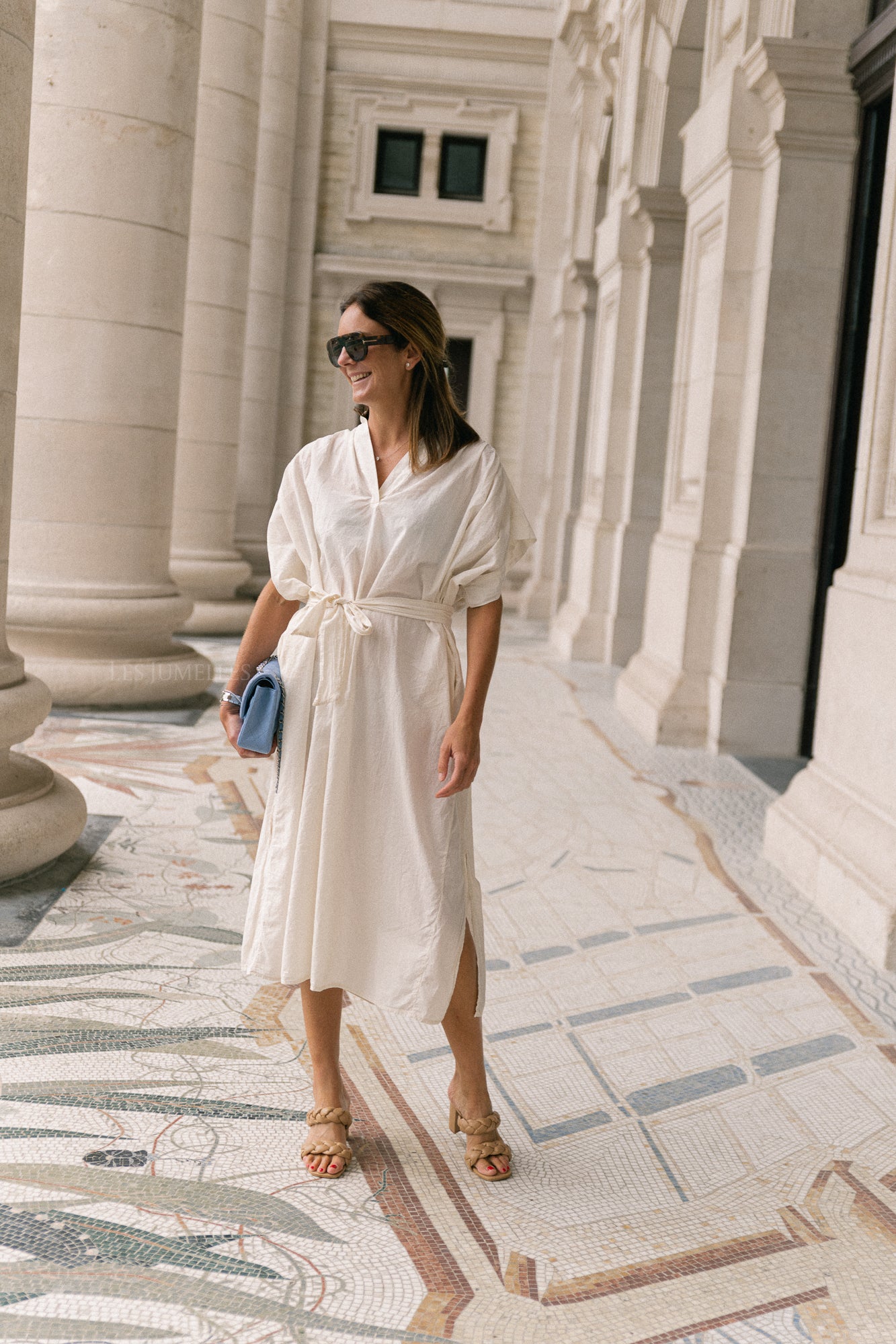 Portia dress ecru