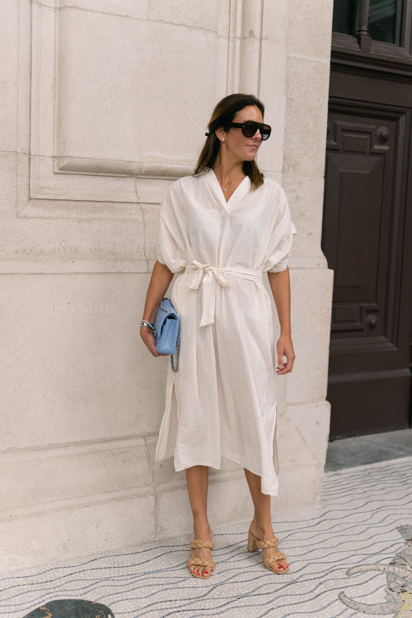 Portia dress ecru