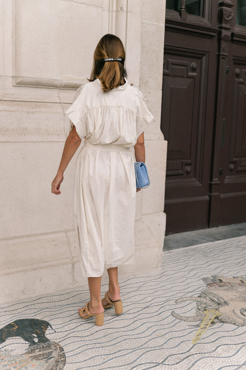Portia dress ecru