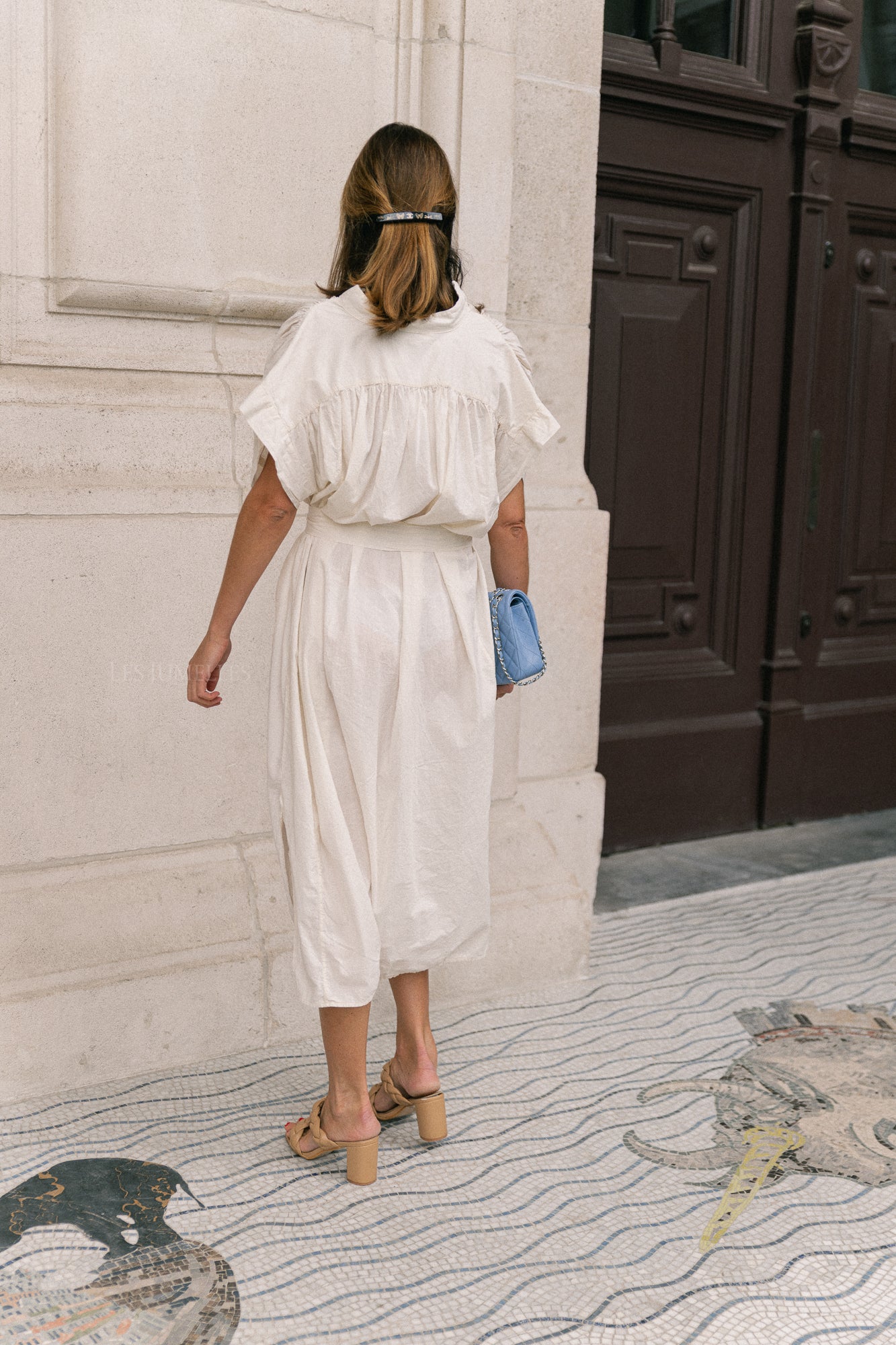 Portia dress ecru