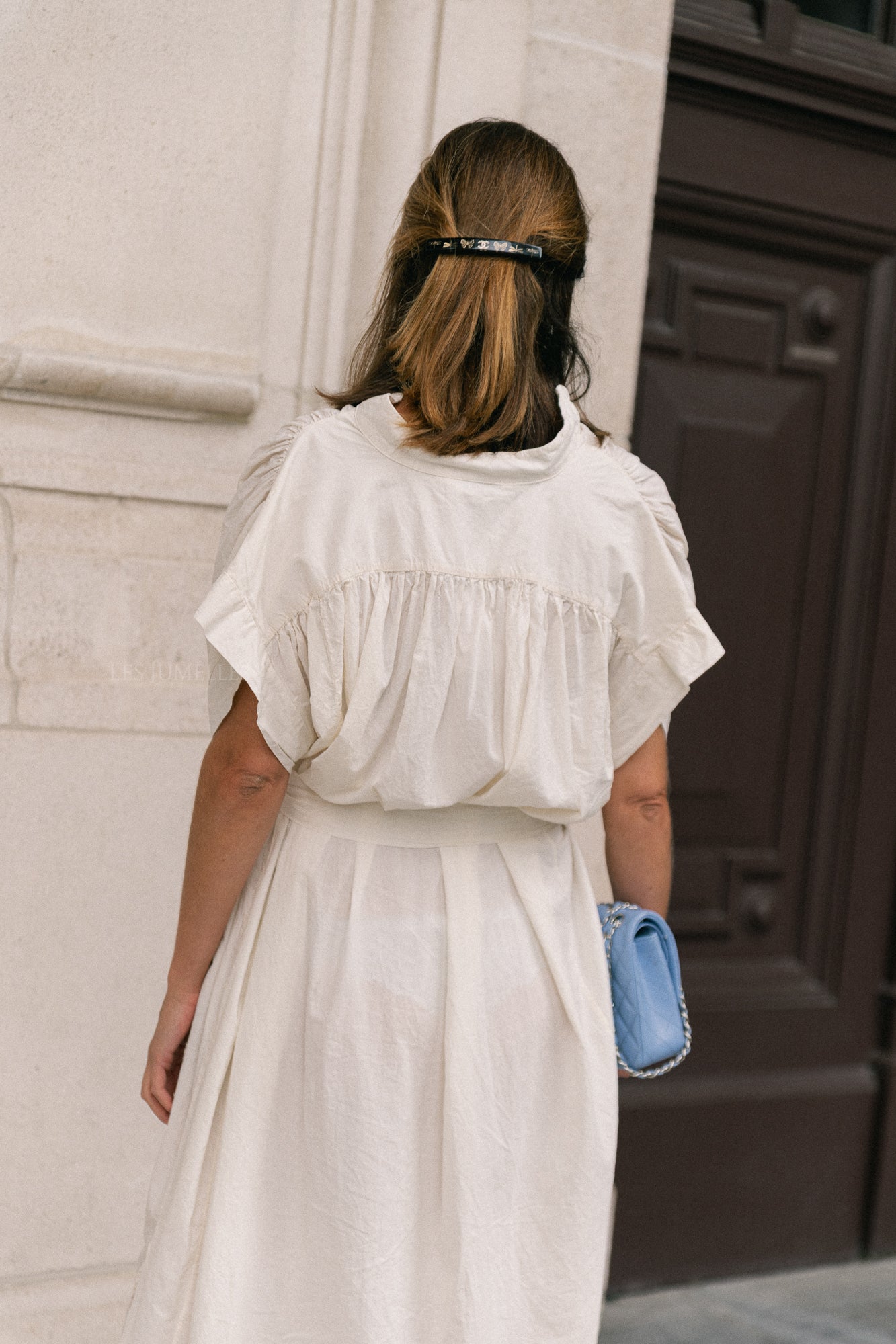 Portia dress ecru