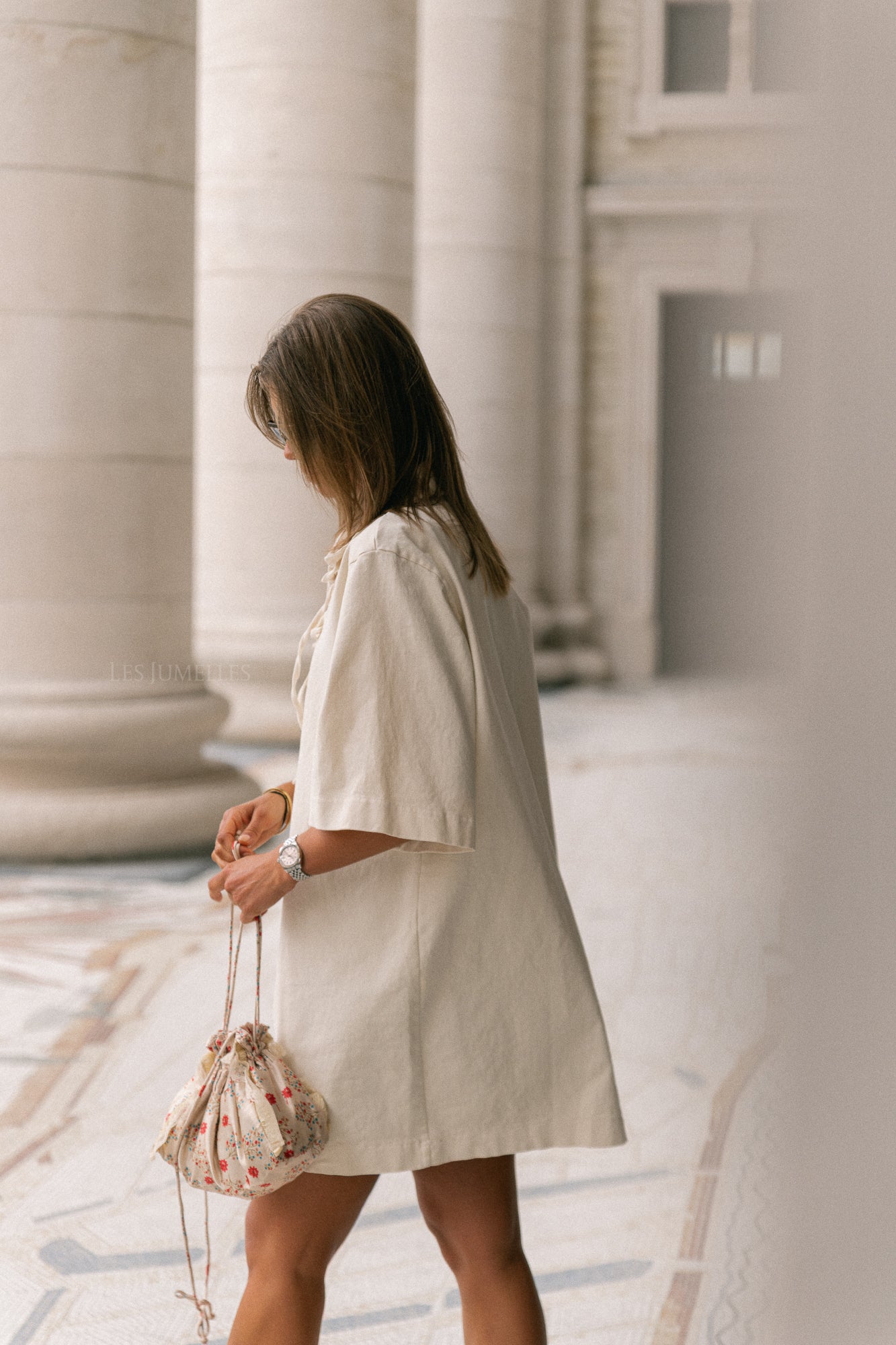 Leonie Kleid in Ecru