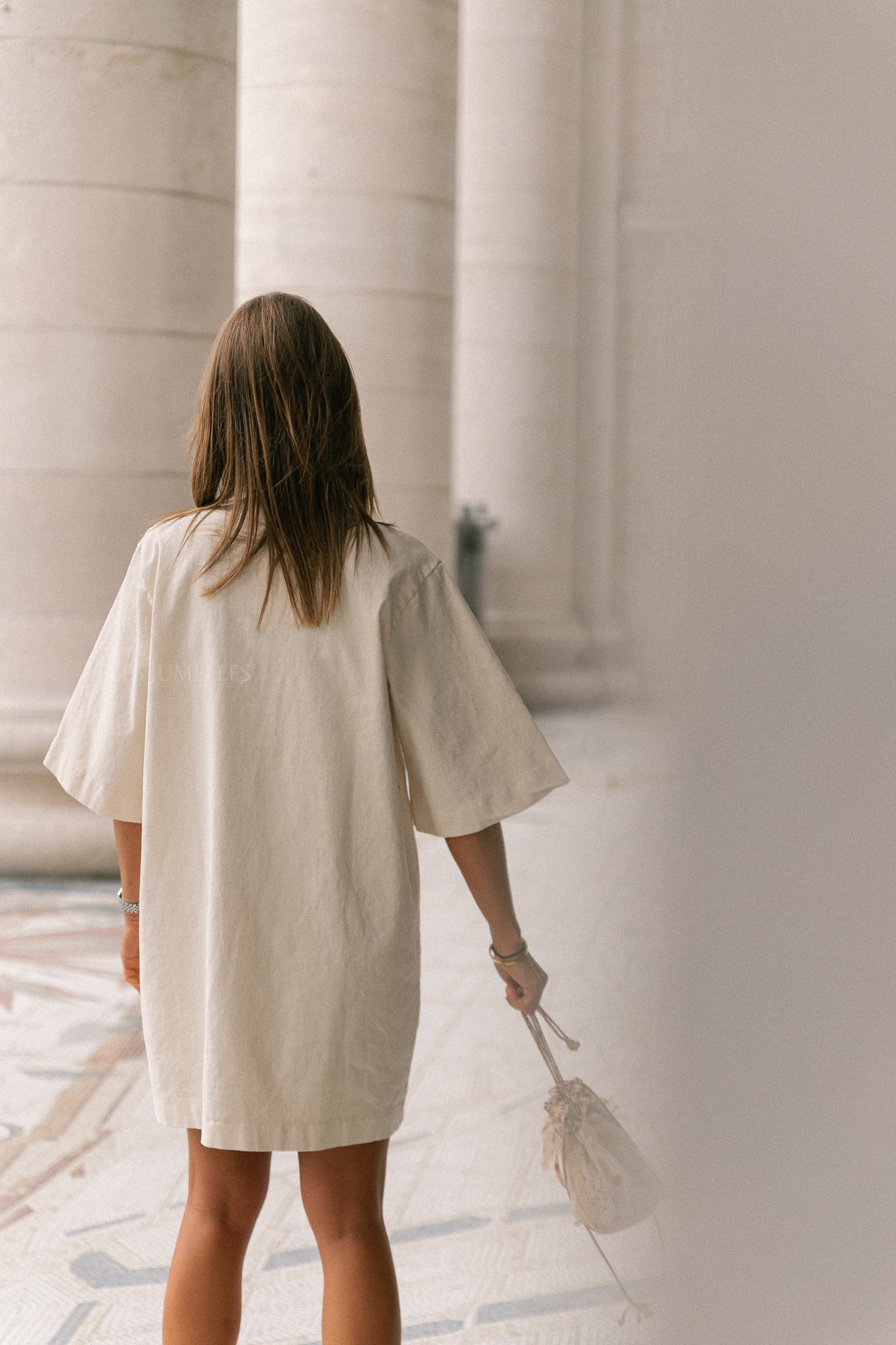 Leonie Kleid in Ecru