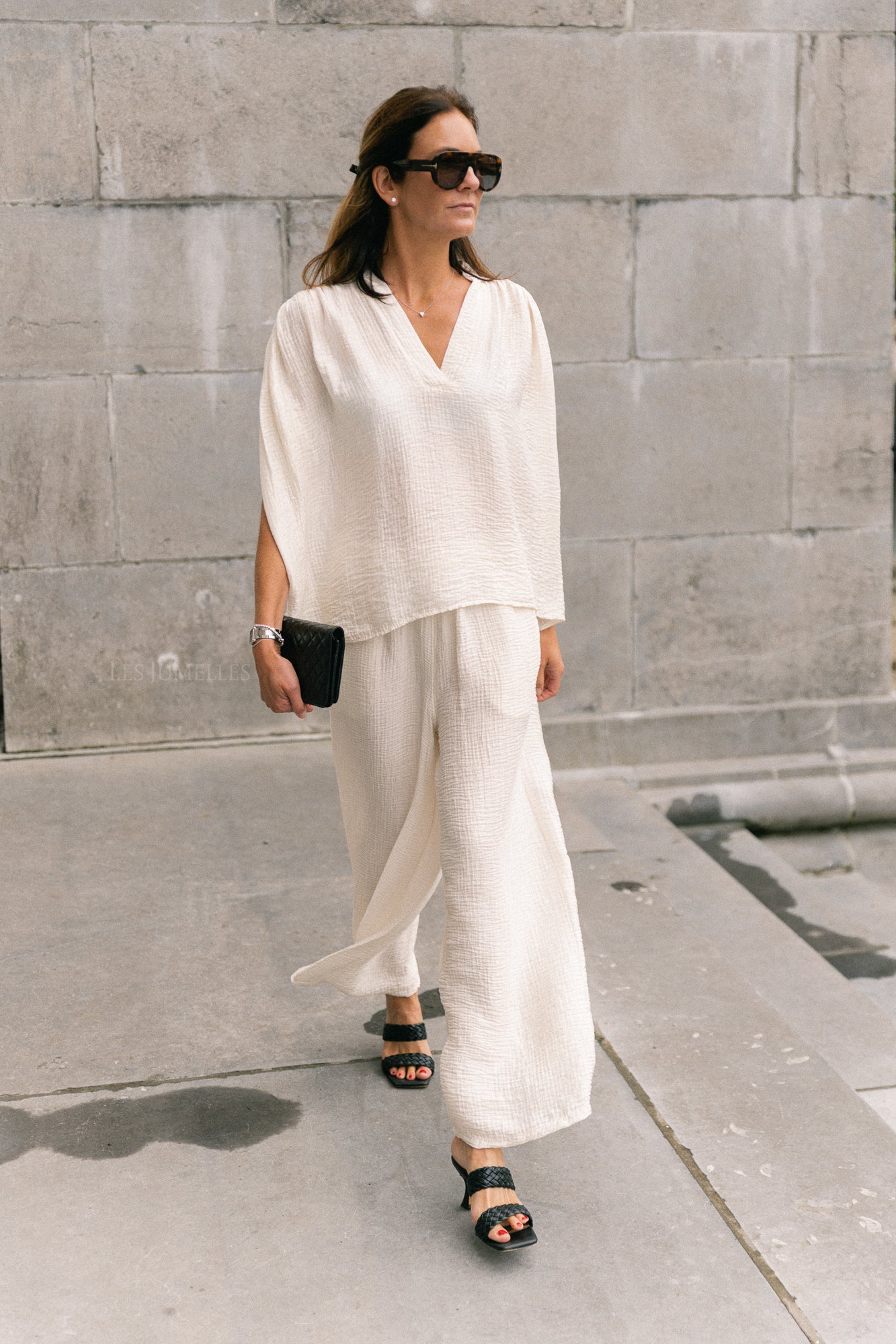 Celia SS shirt ecru