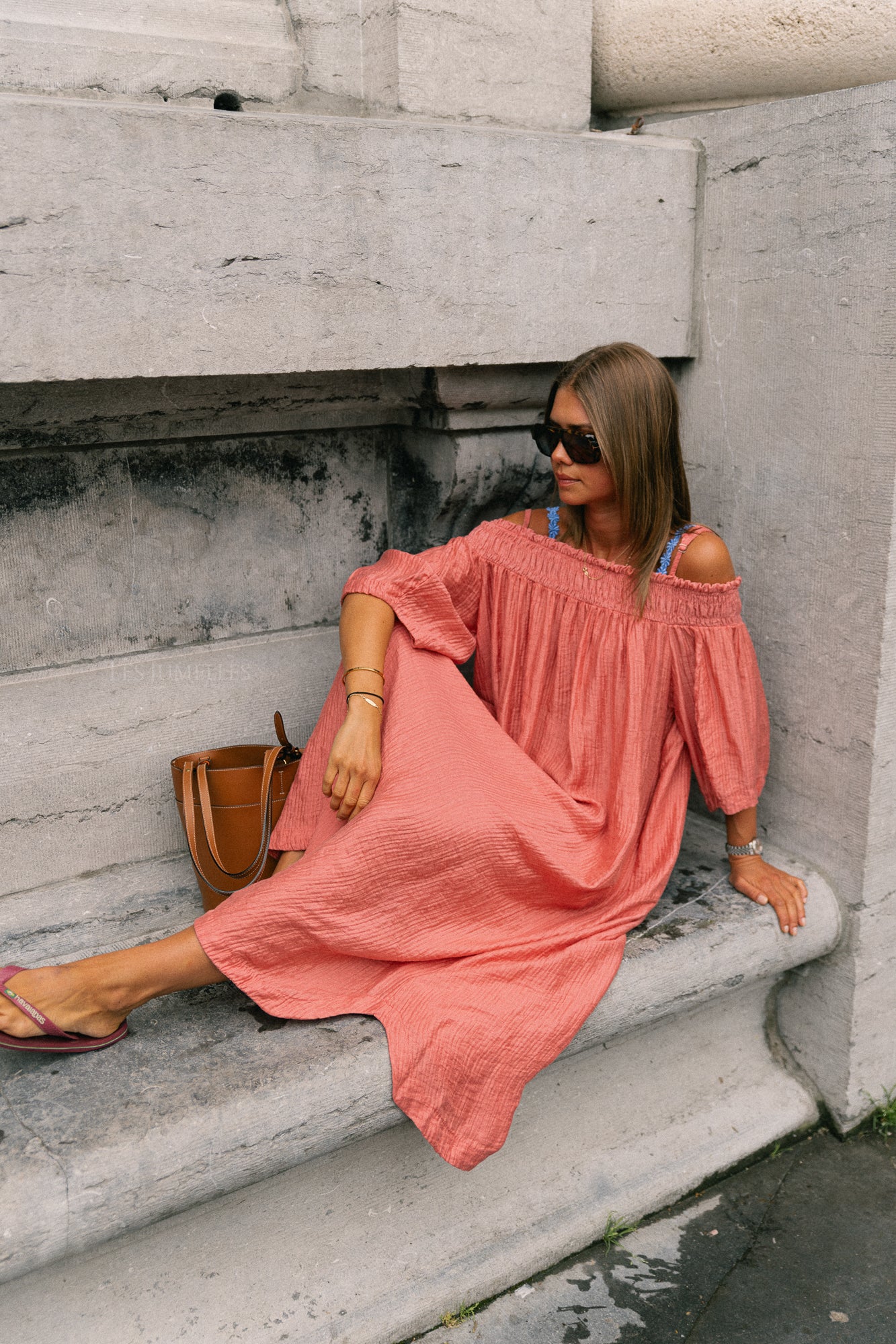 Judith Off-Shoulder-Kleid Peperosa