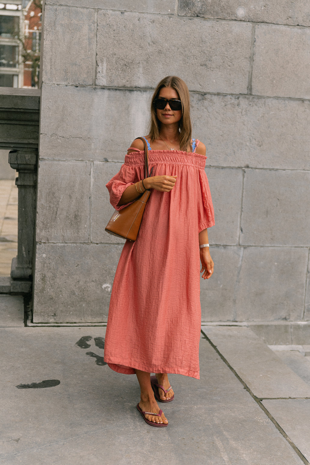 Judith Off-Shoulder-Kleid Peperosa