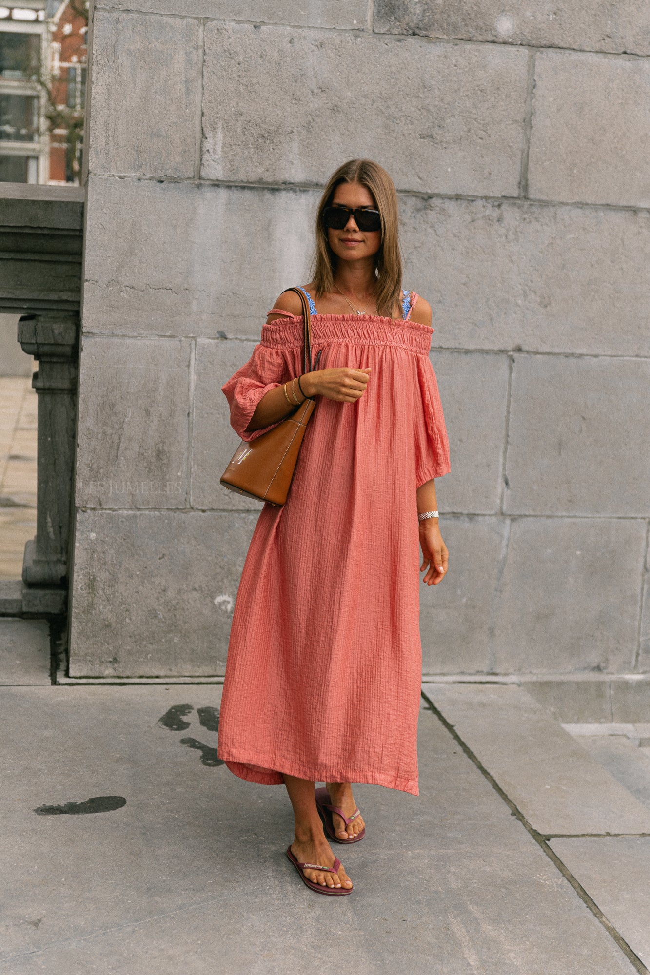 Judith Off-Shoulder-Kleid Peperosa