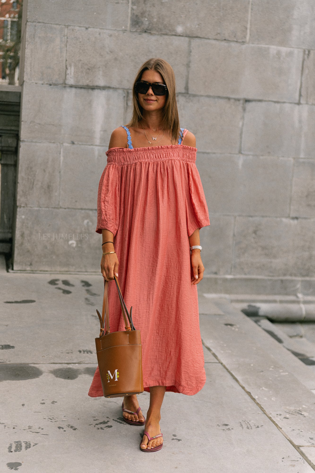 Judith Off-Shoulder-Kleid Peperosa
