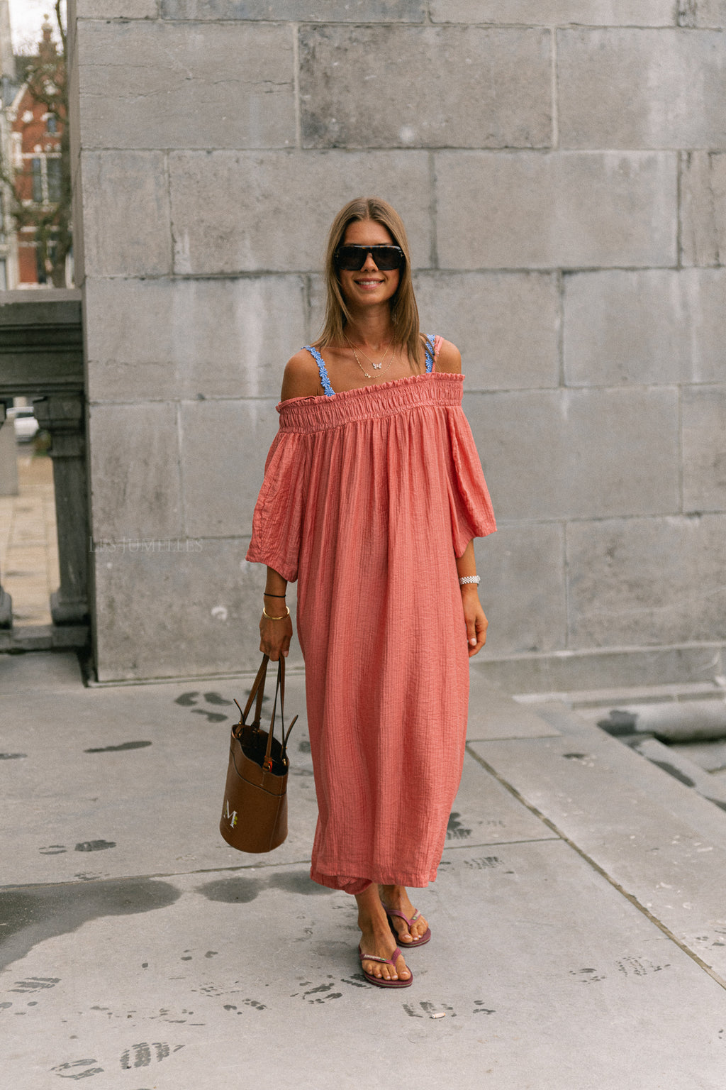 Judith Off-Shoulder-Kleid Peperosa