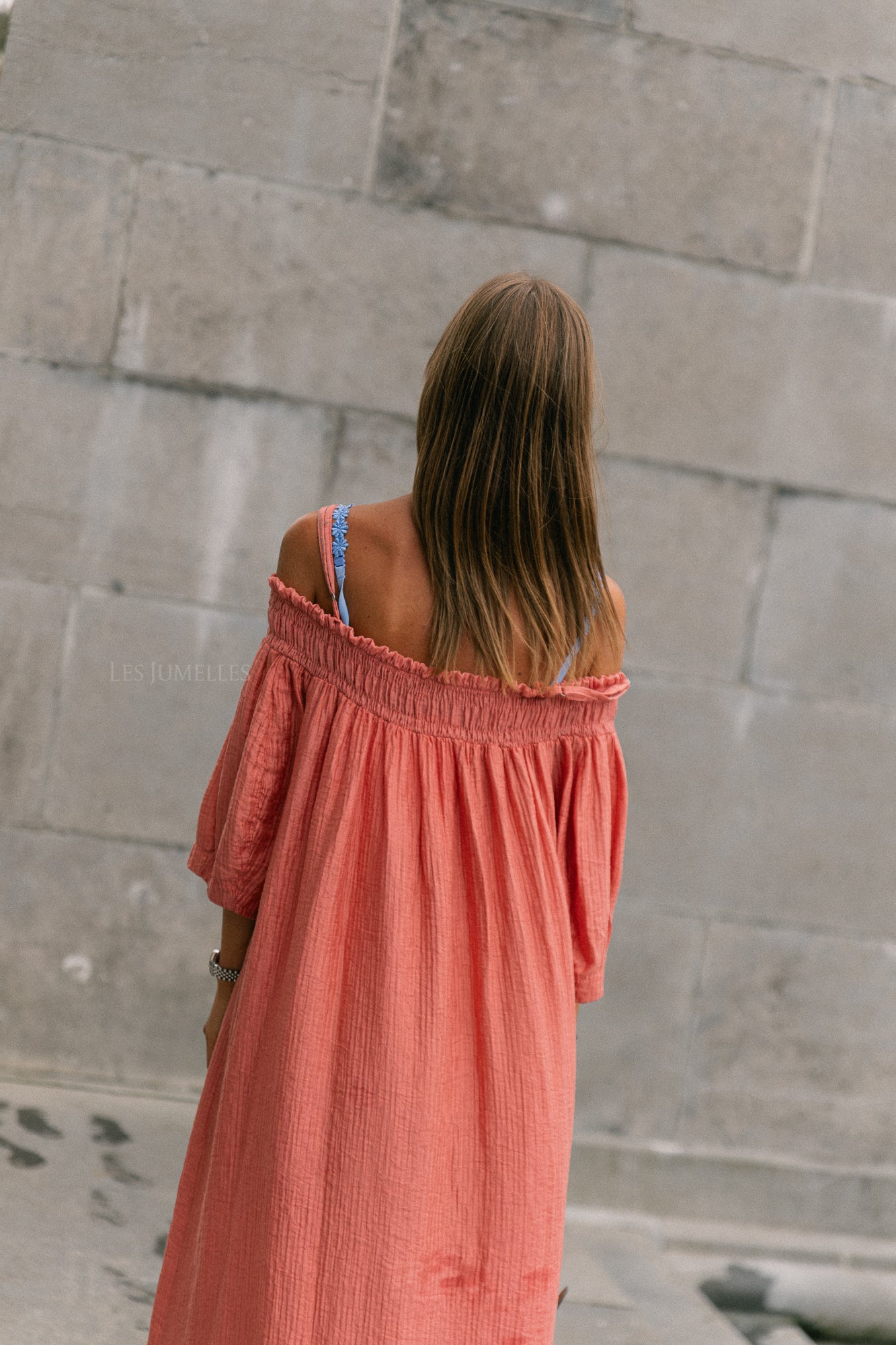 Judith Off-Shoulder-Kleid Peperosa
