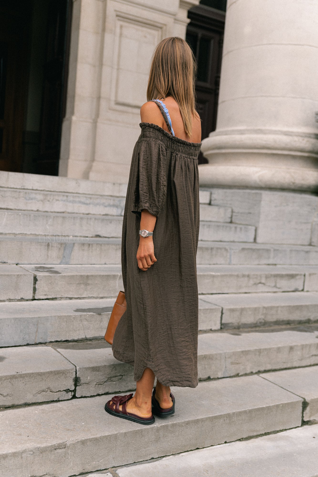 Judith Off-Shoulder-Kleid Hot Chocolate