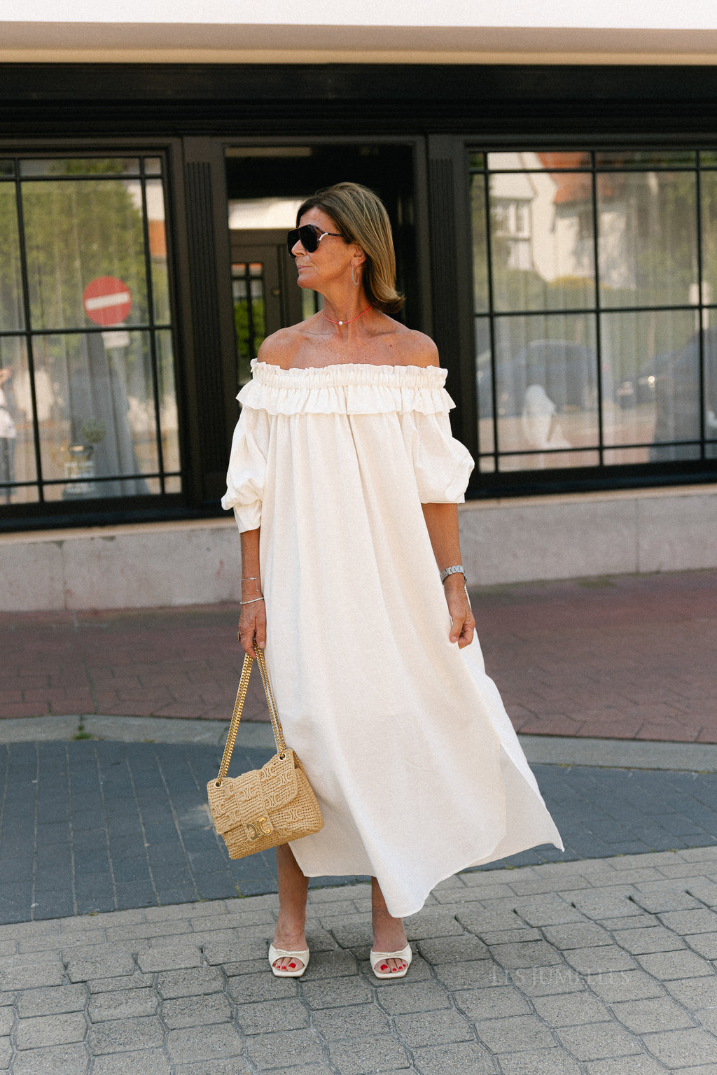 Josephine dress ecru