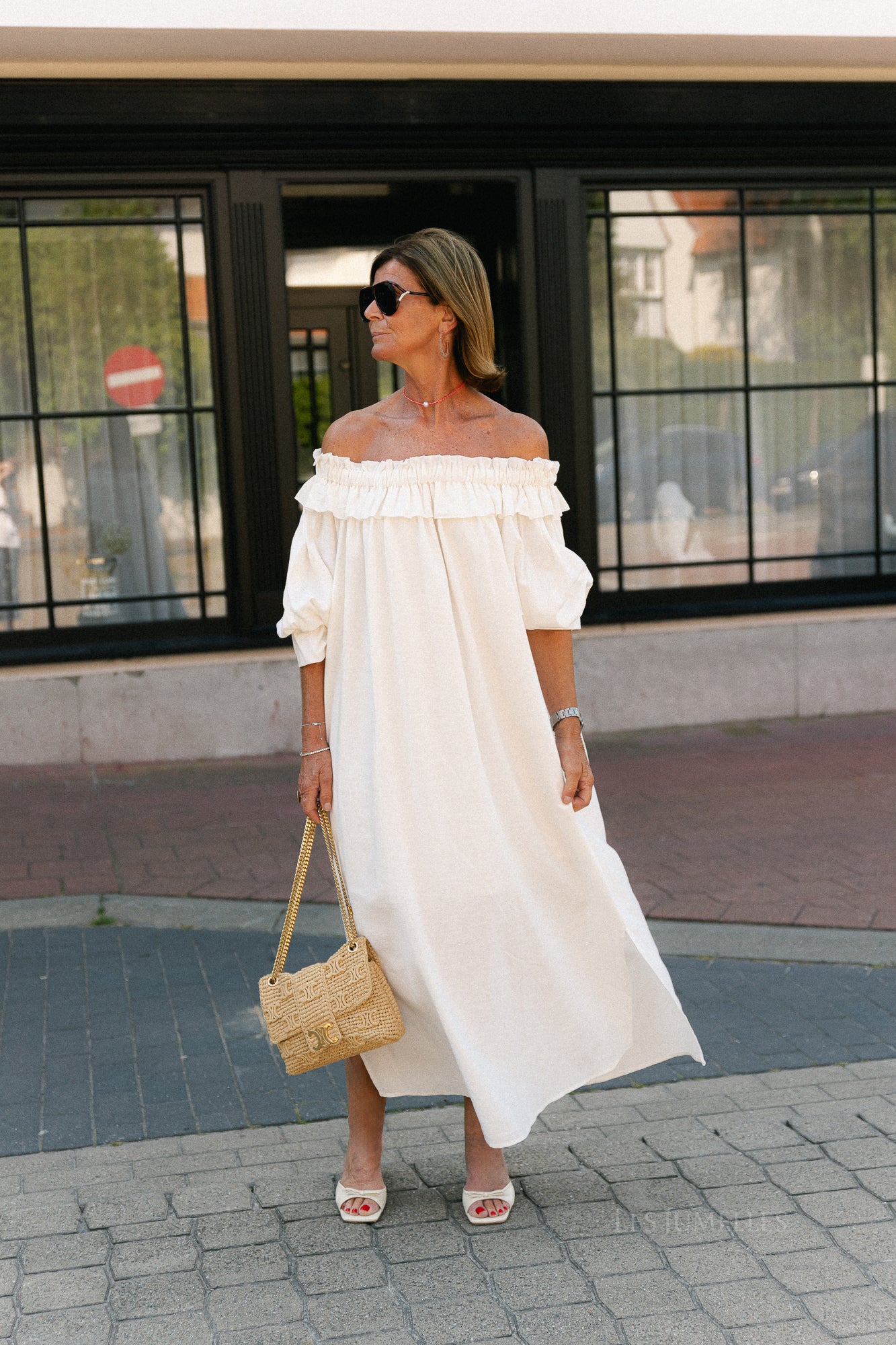 Josephine dress ecru