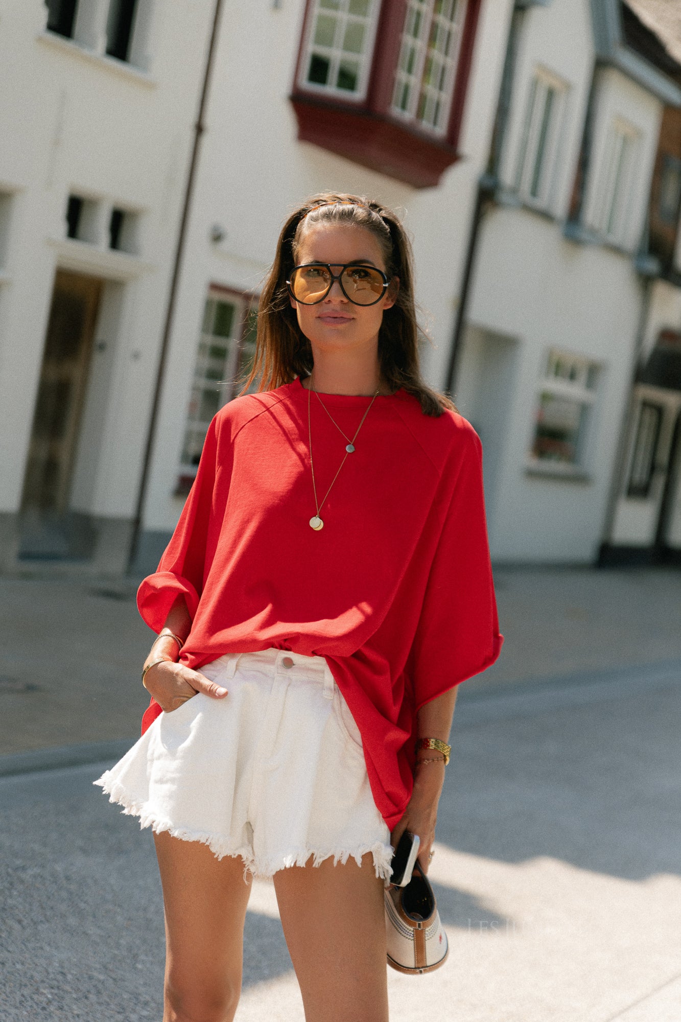 Jeanne T-shirt red