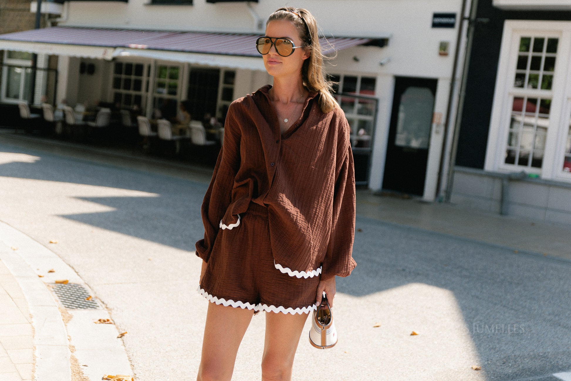 Tatum tetra shorts hot chocolate