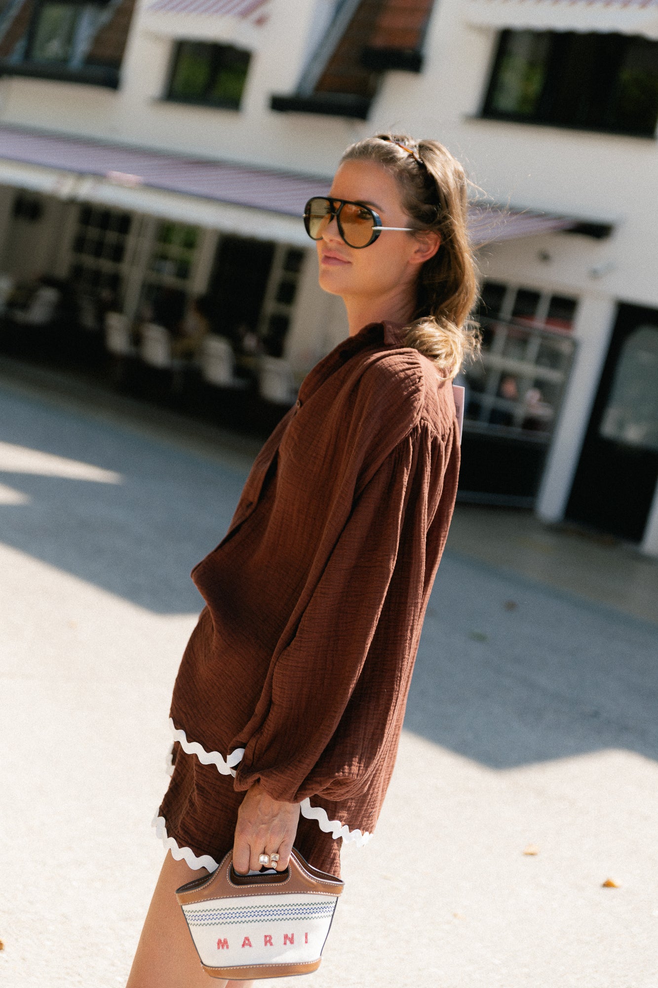 Tatum tetra shorts hot chocolate