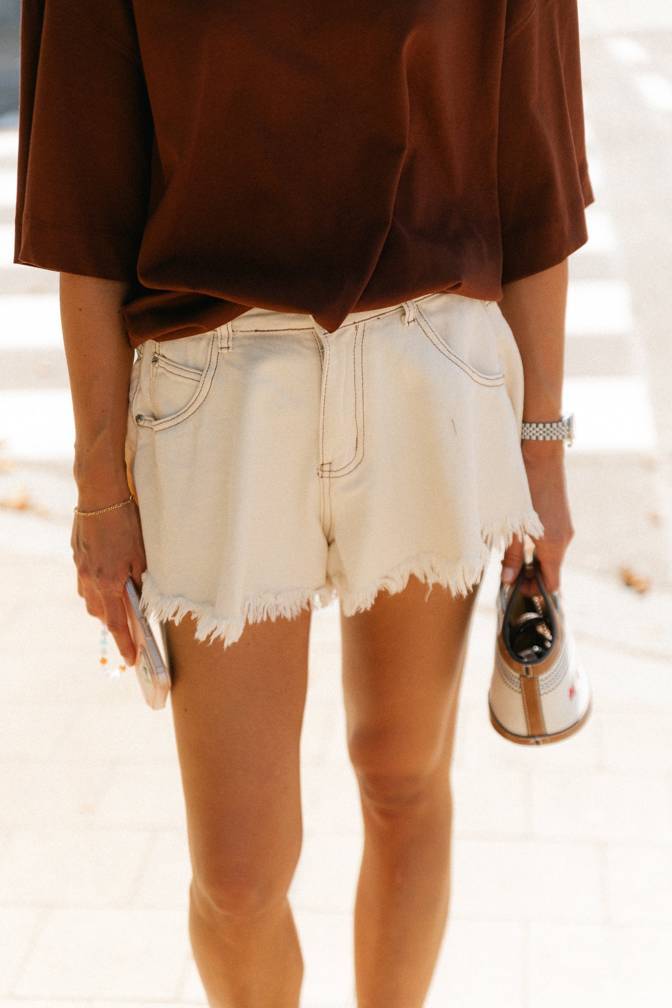 Margot shorts ecru