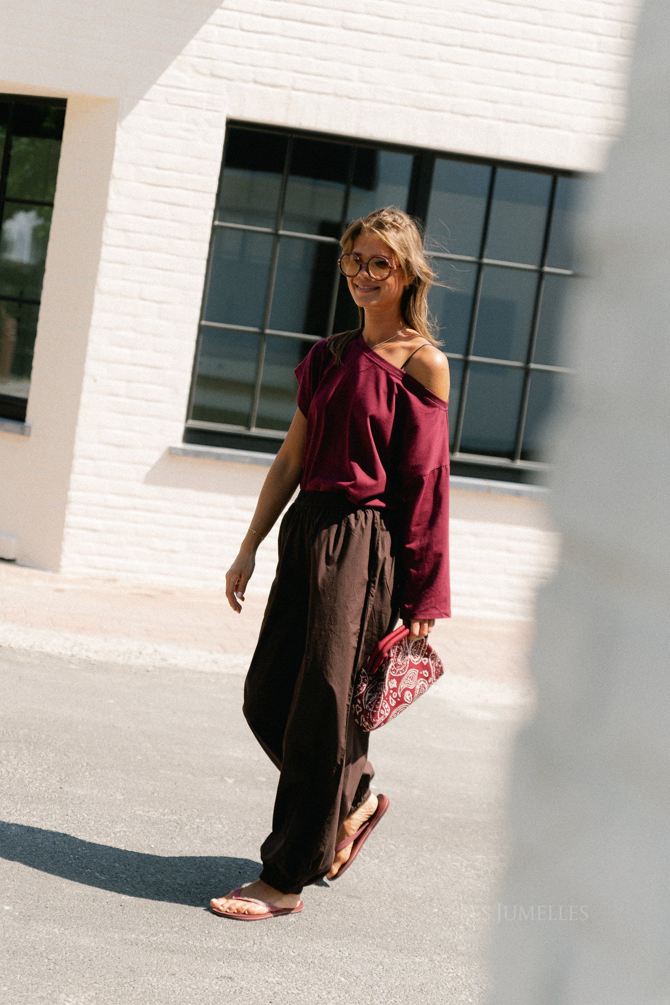 YASMelvo MW balloon pants coffee bean