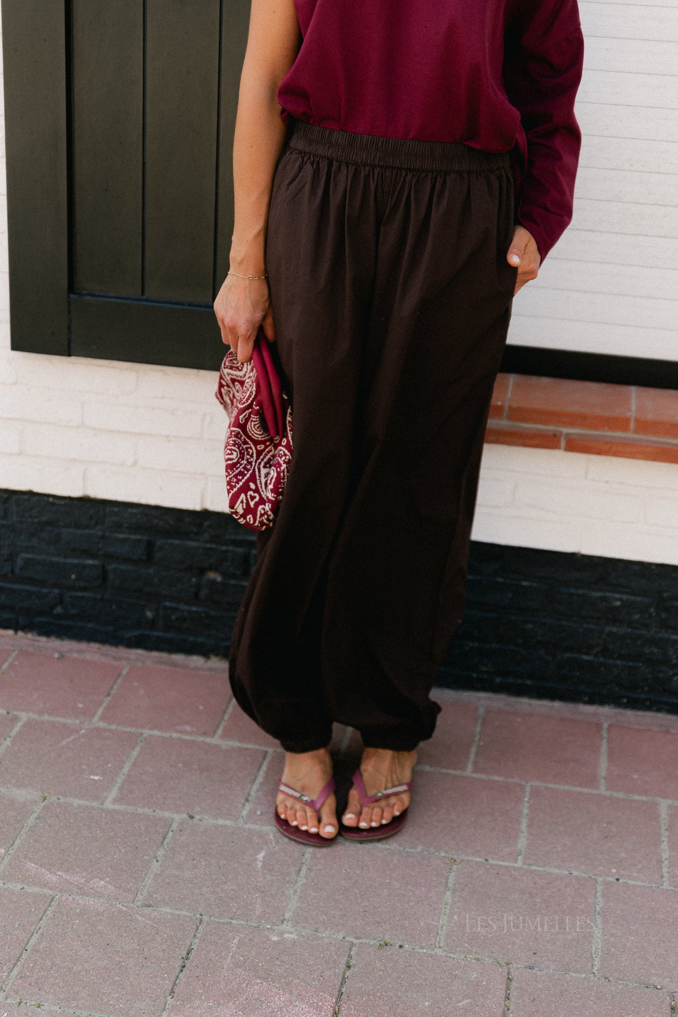 YASMelvo MW balloon pants coffee bean