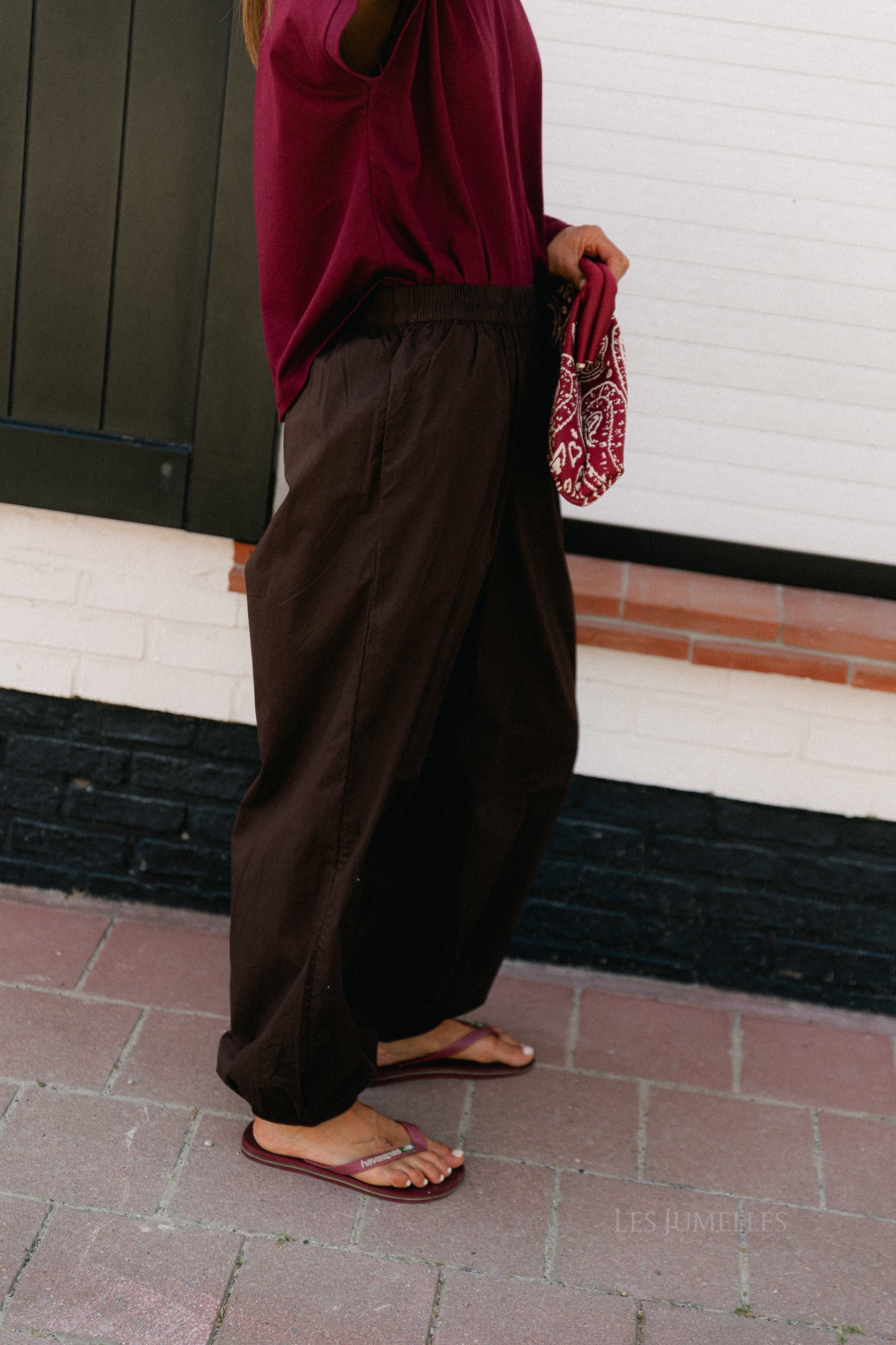 YASMelvo MW balloon pants coffee bean