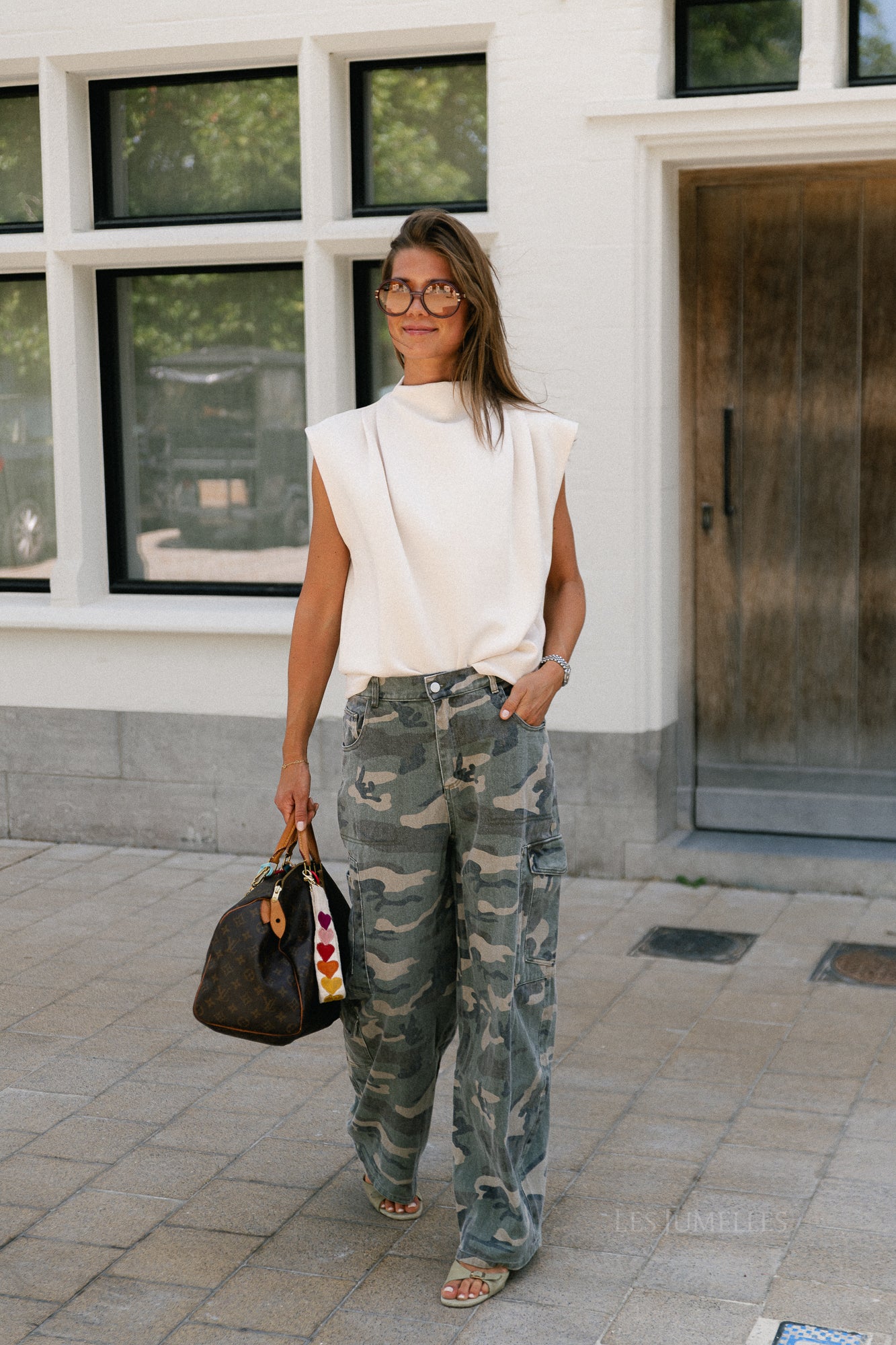 Caby camouflage cargo jeans