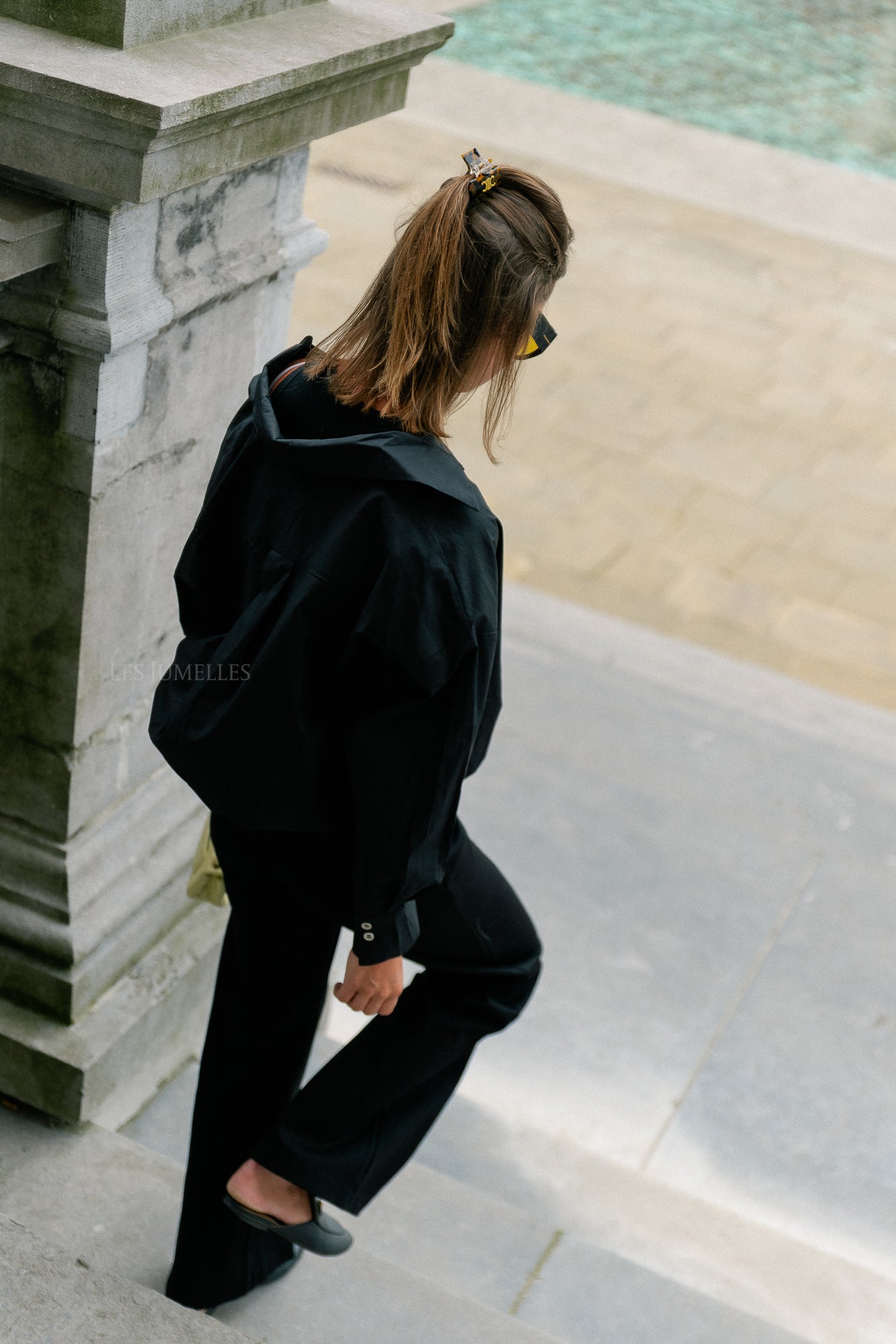 Lenzo blouse black