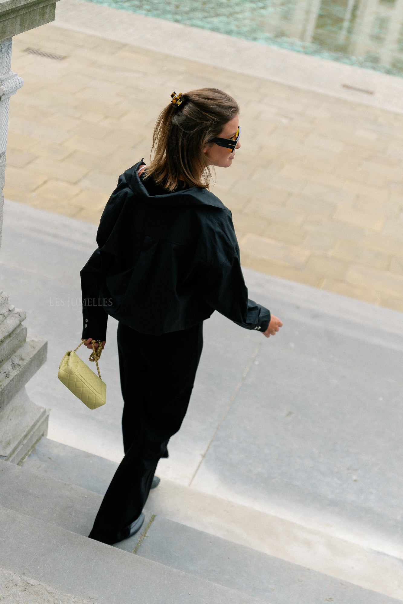 Lenzo blouse black