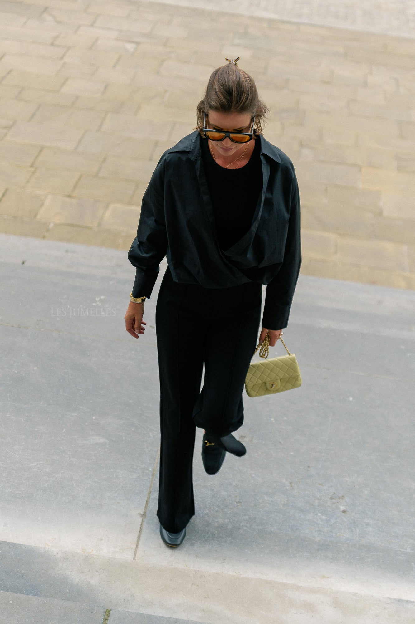 Lenzo blouse black