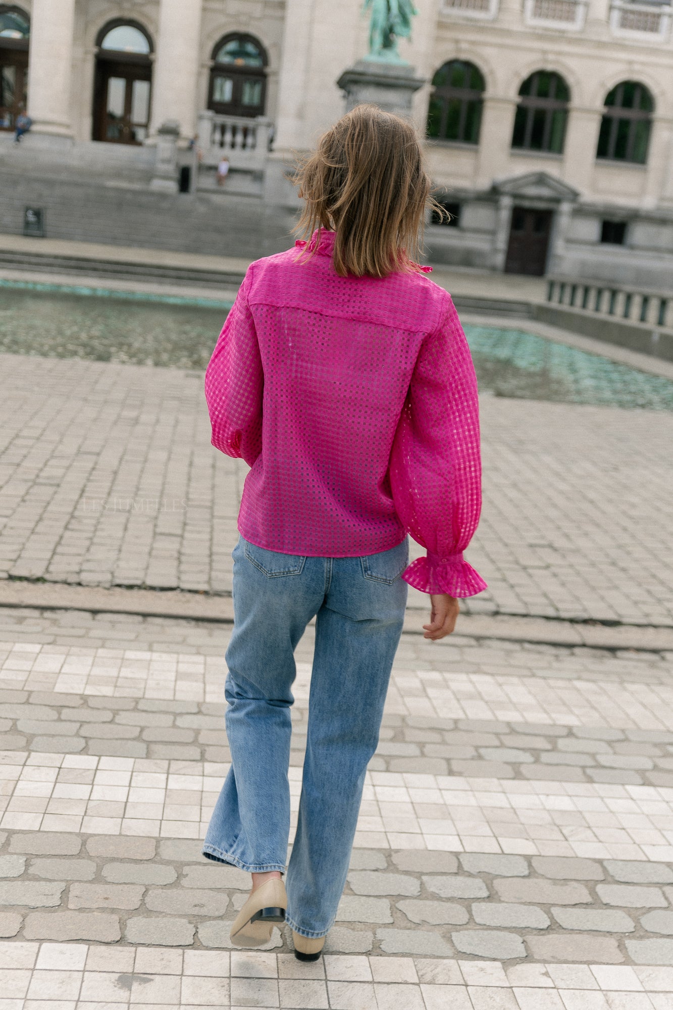 YASFeline LS shirt rose violet