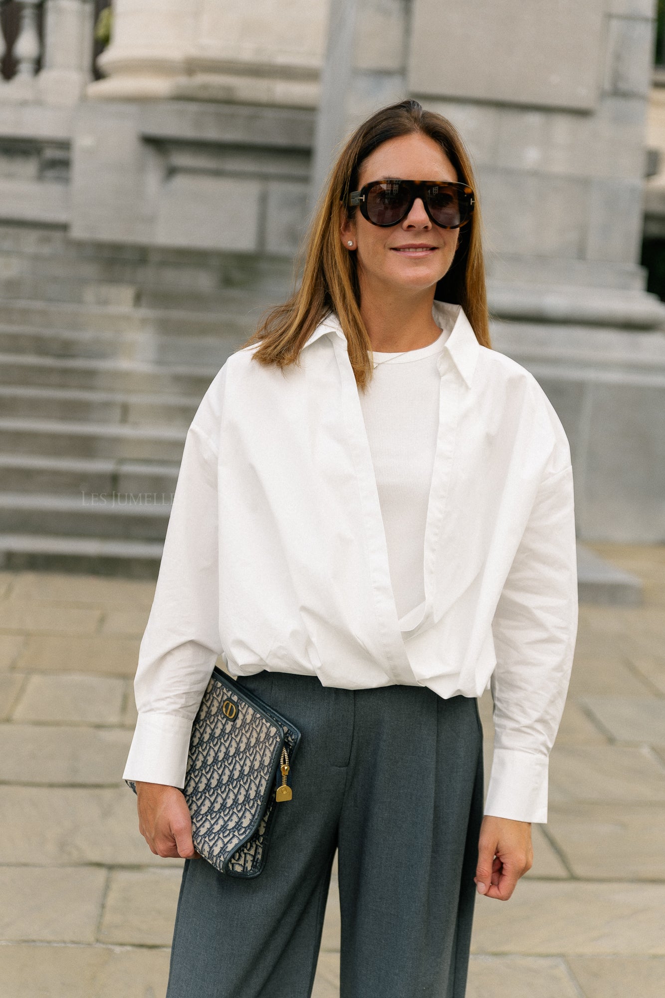 Lenzo blouse white