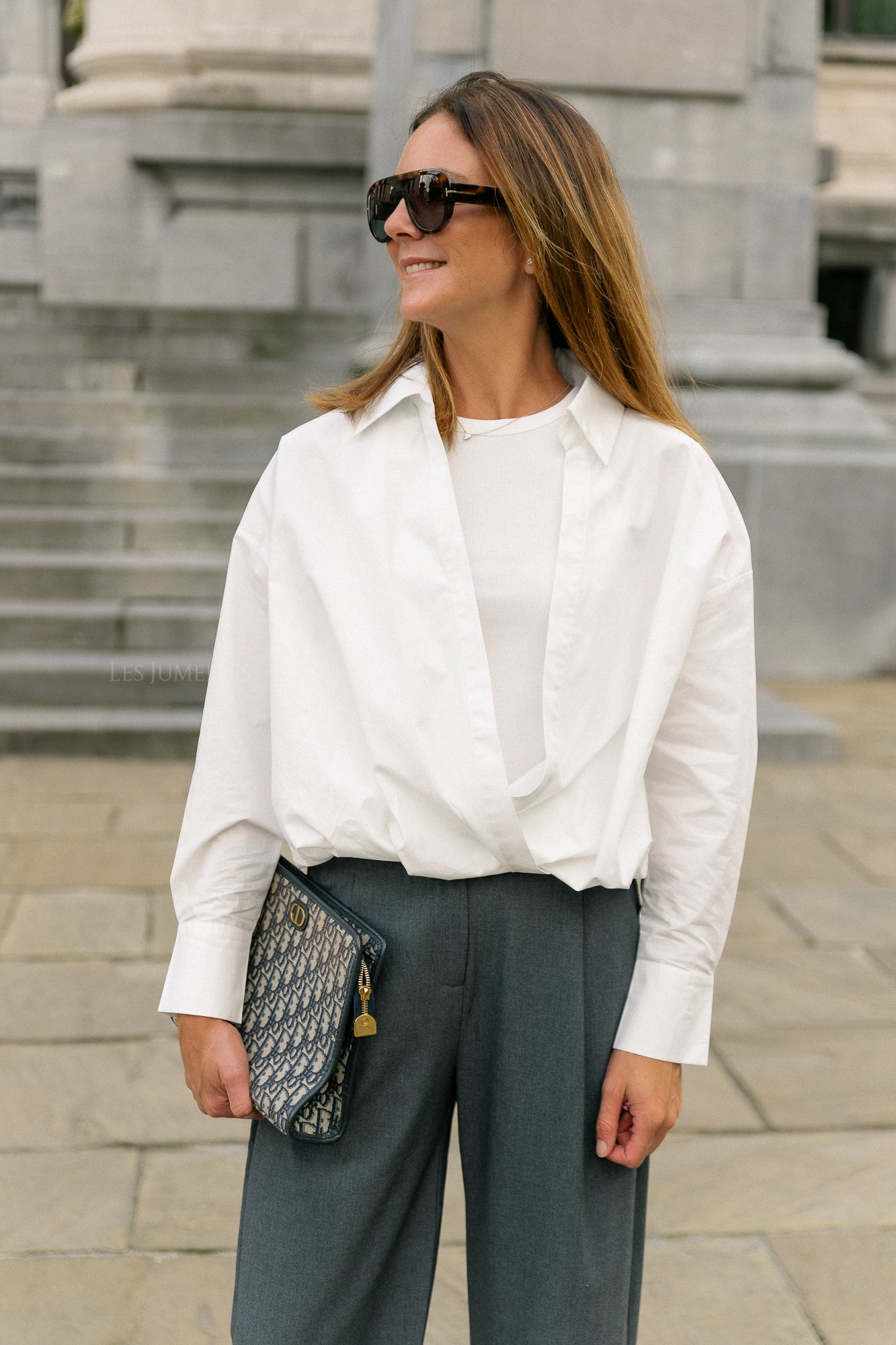 Lenzo blouse white