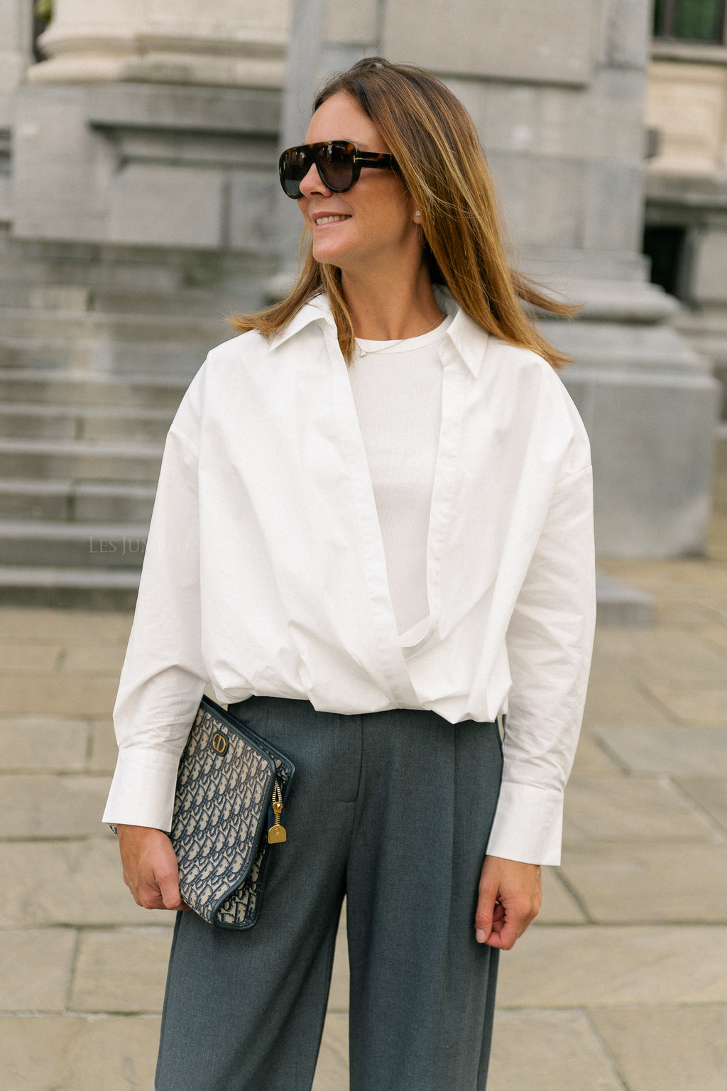 Lenzo blouse white